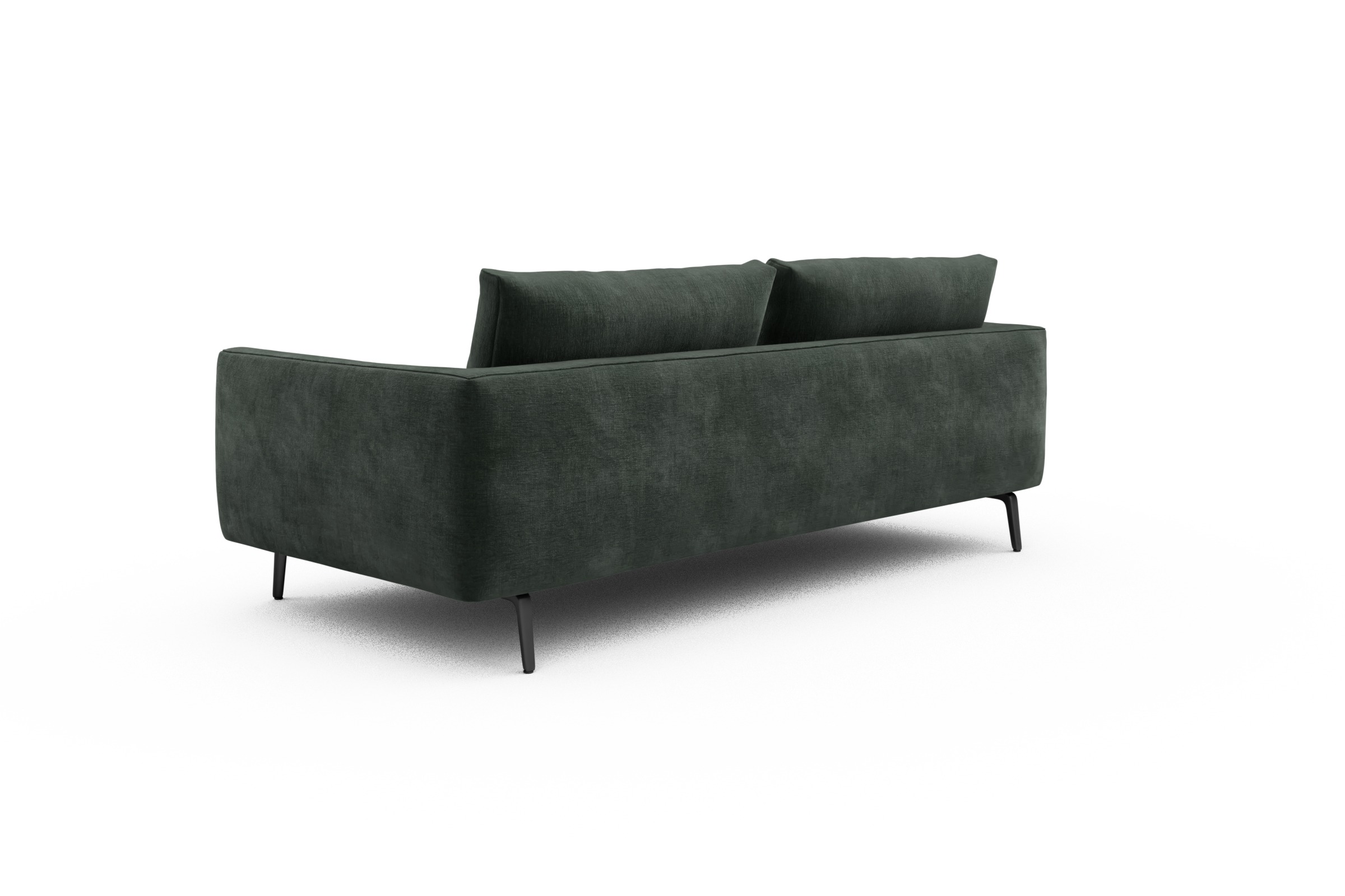 Sofa Karl 3-Sitzer Smooth-Laurel-Green