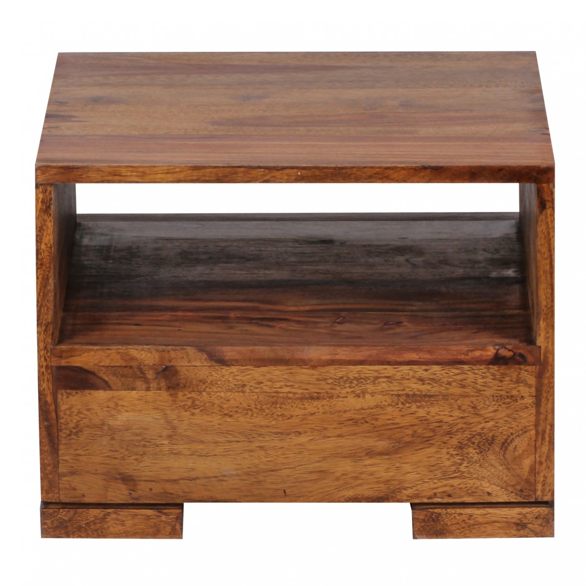 Nachttisch Aalvik Sheesham Massivholz 40 × 40 × 30 cm