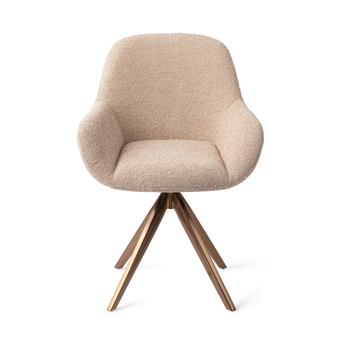 Jesper Home Esszimmerstuhl Kushi Flax Relax Turn Rose