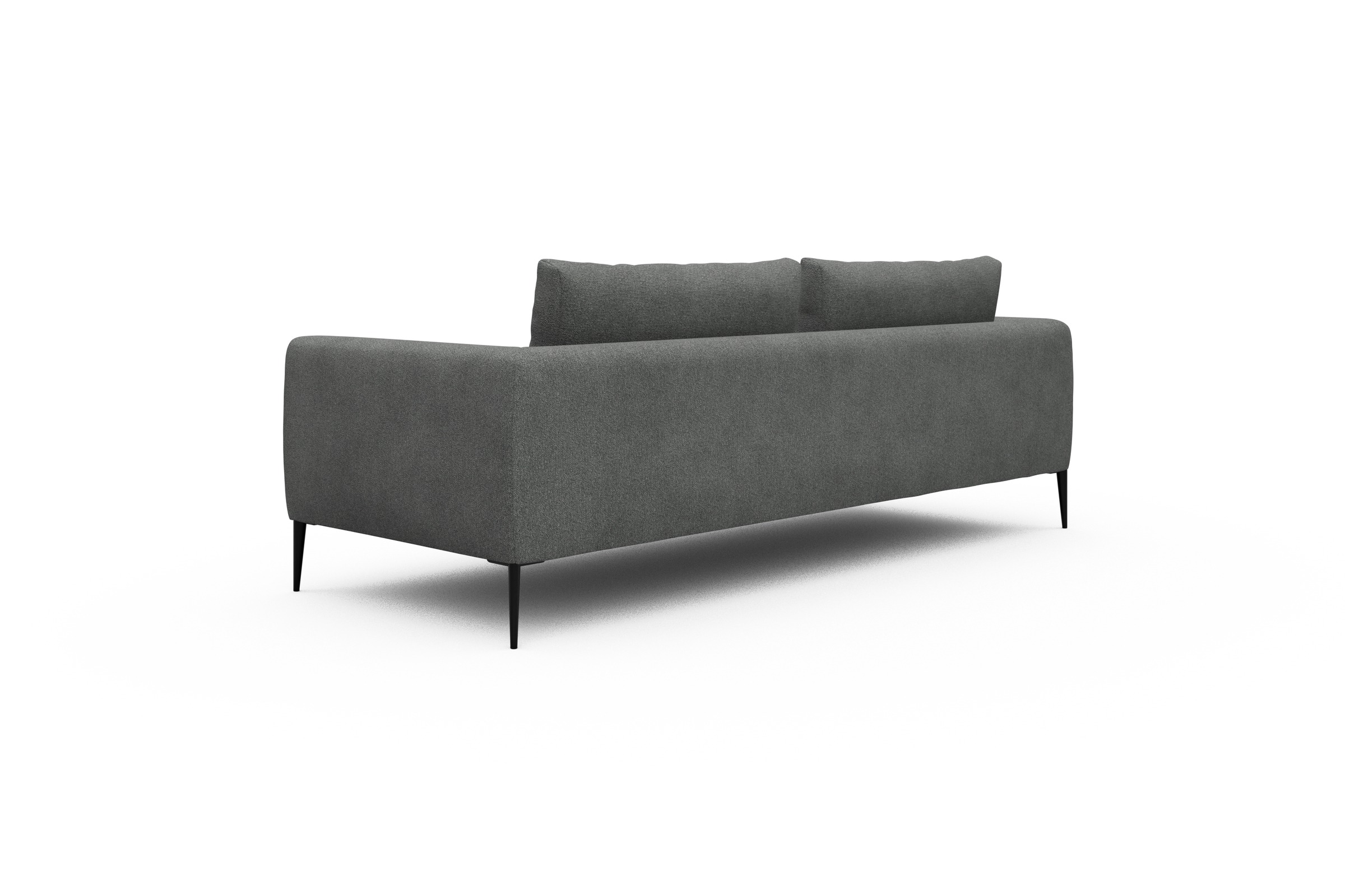 Sofa Paul 3-Sitzer Boucle-Ash-Grey