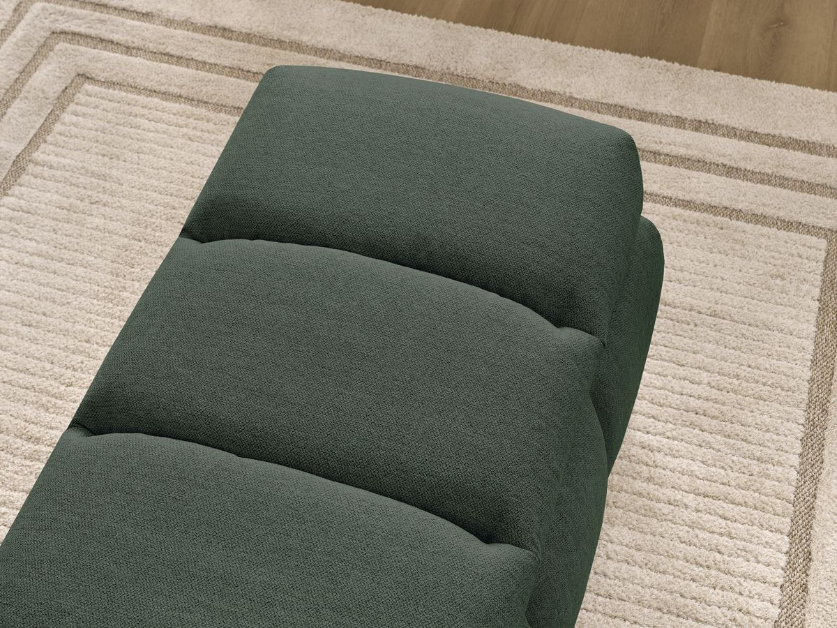 Bobochic Denali Bettbank 144 × 54 cm Stoff Grün