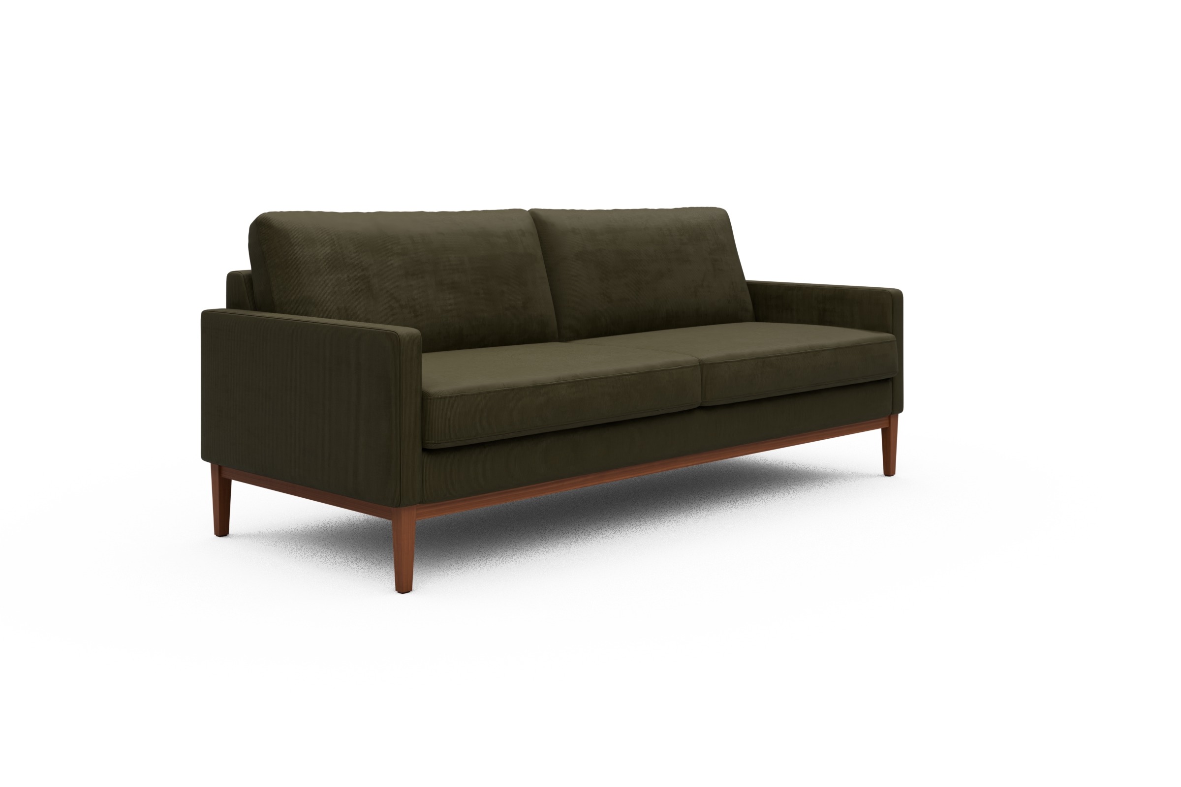 Sofa Bodo 3-Sitzer Cordufine-Pine-Green