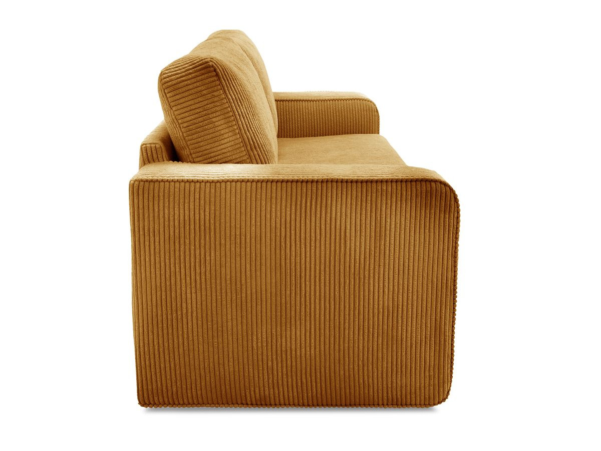Bobochic Come Schlafsofa 2-Sitzer Cordsamt Gelb