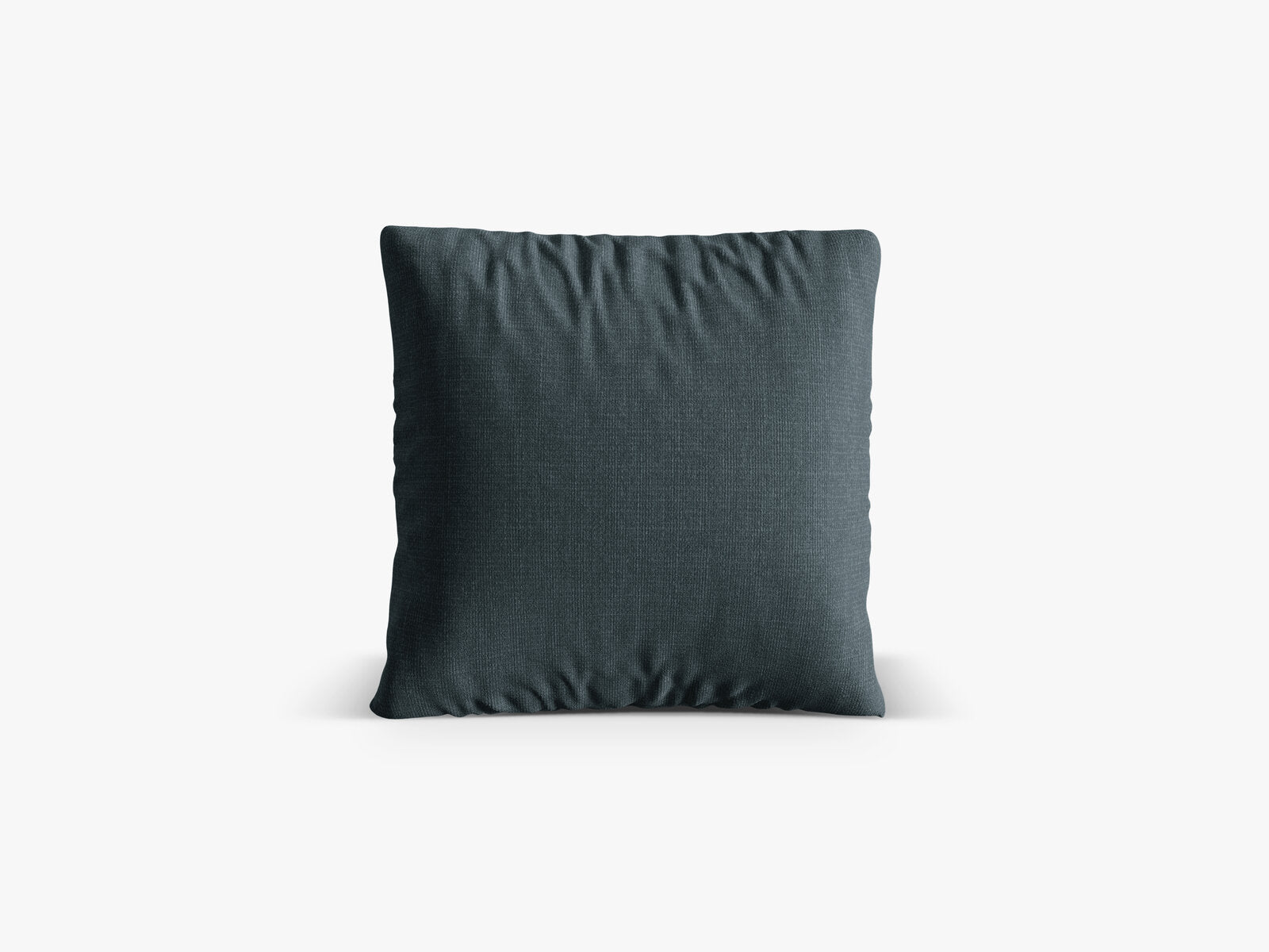 Micadoni Kissen Nuria Strukturierter Stoff Dunkel Petrol 50x50x19