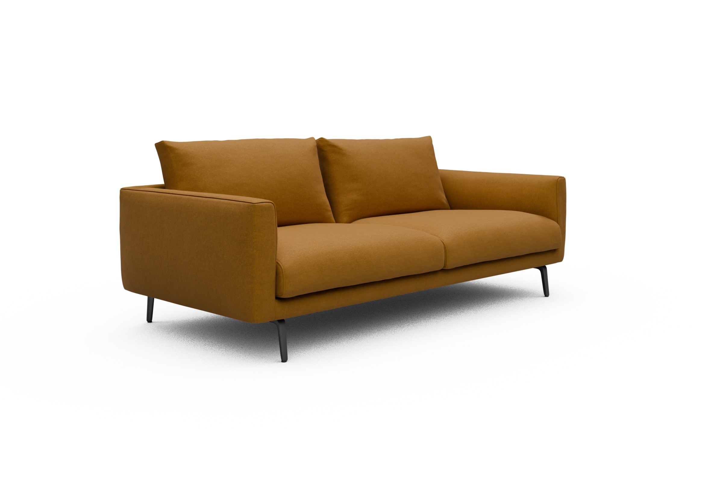 Sofa Karl 3-Sitzer Satya-Ocre