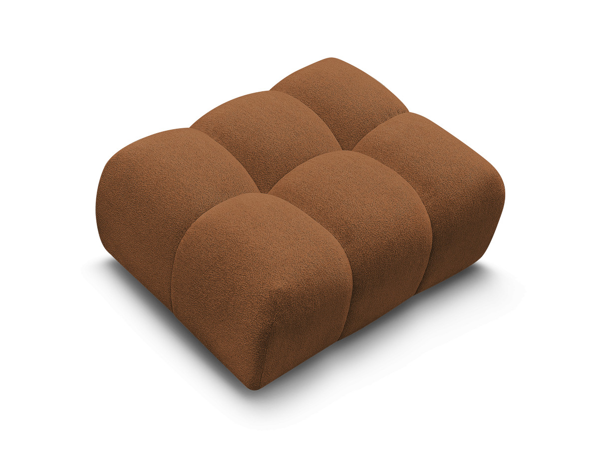 Bobochic Melisse Pouf Melange-Stoff Orange