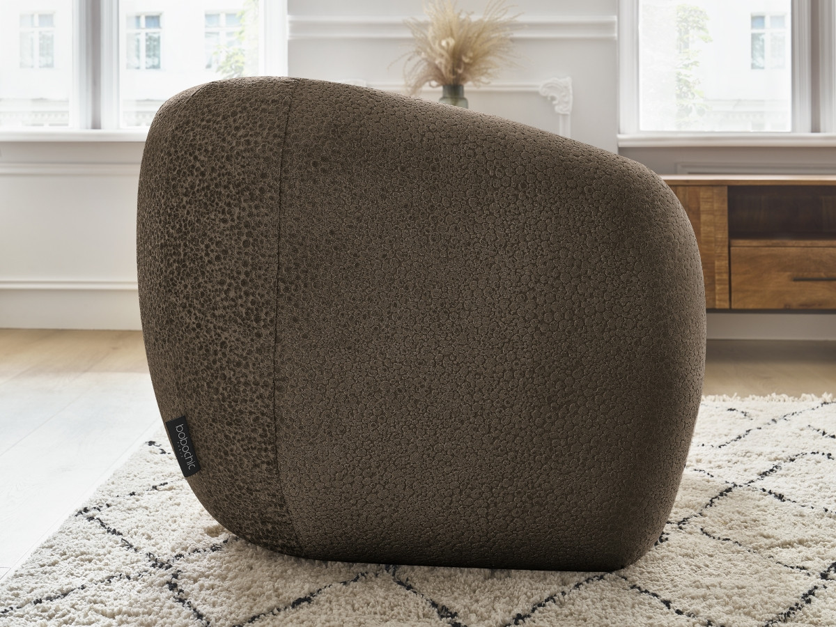 Bobochic Celine Sessel Strukturstoff Braun