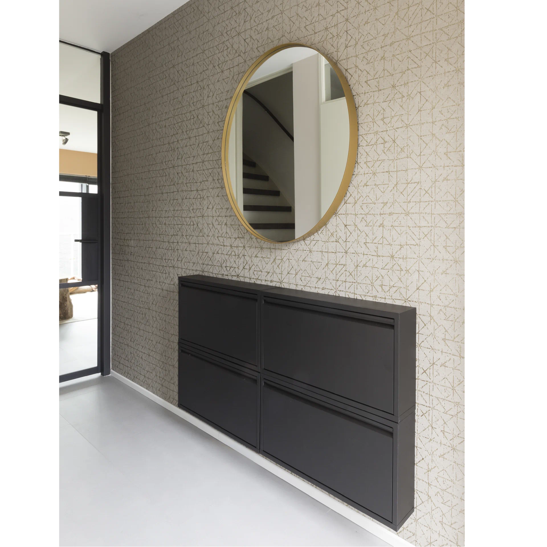 Spinder Design Schuhschrank Billy 1 Schwarz