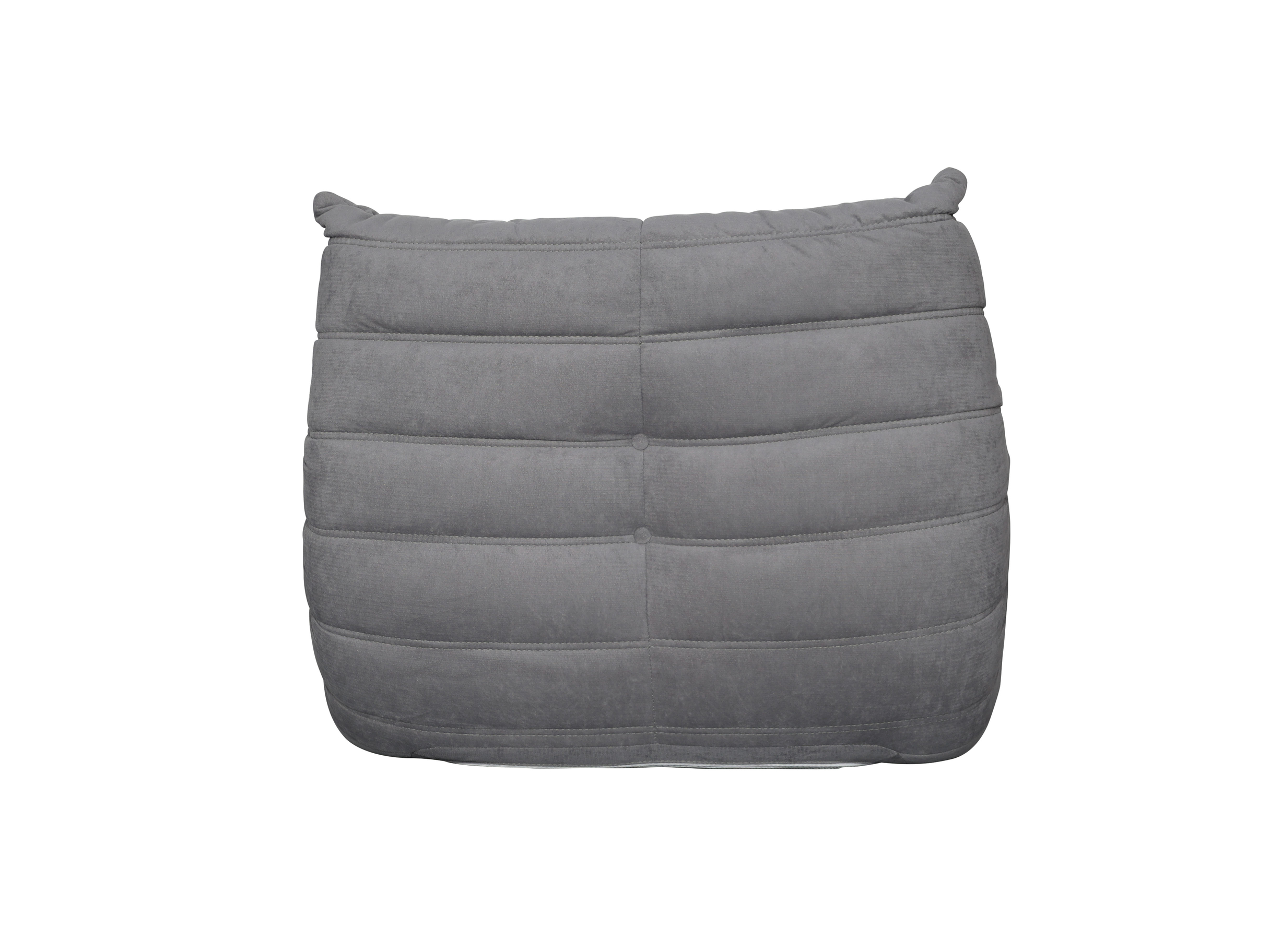 Livin Hill Set Nua: Sessel 87 cm + Fußhocker Stahlgrau