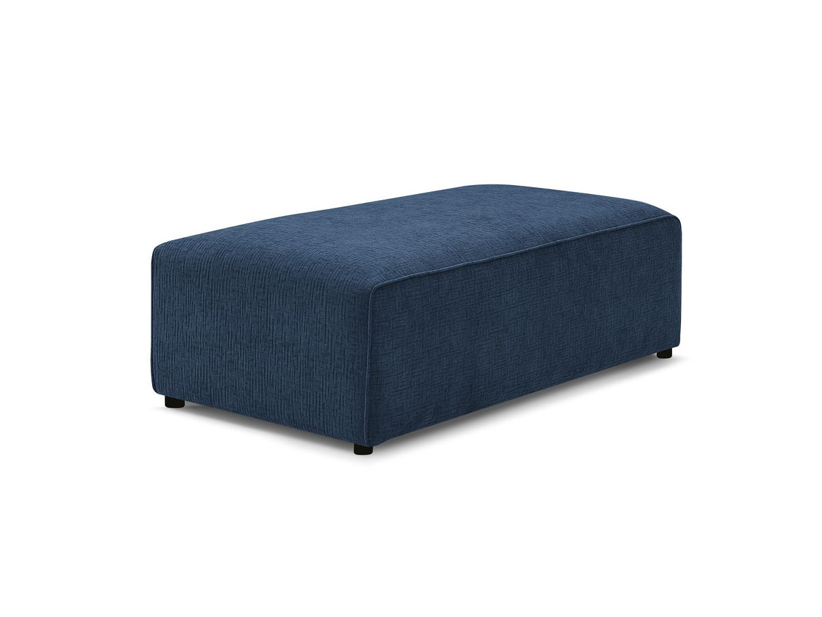 Bobochic Megeve Pouf Strukturstoff Dunkelblau