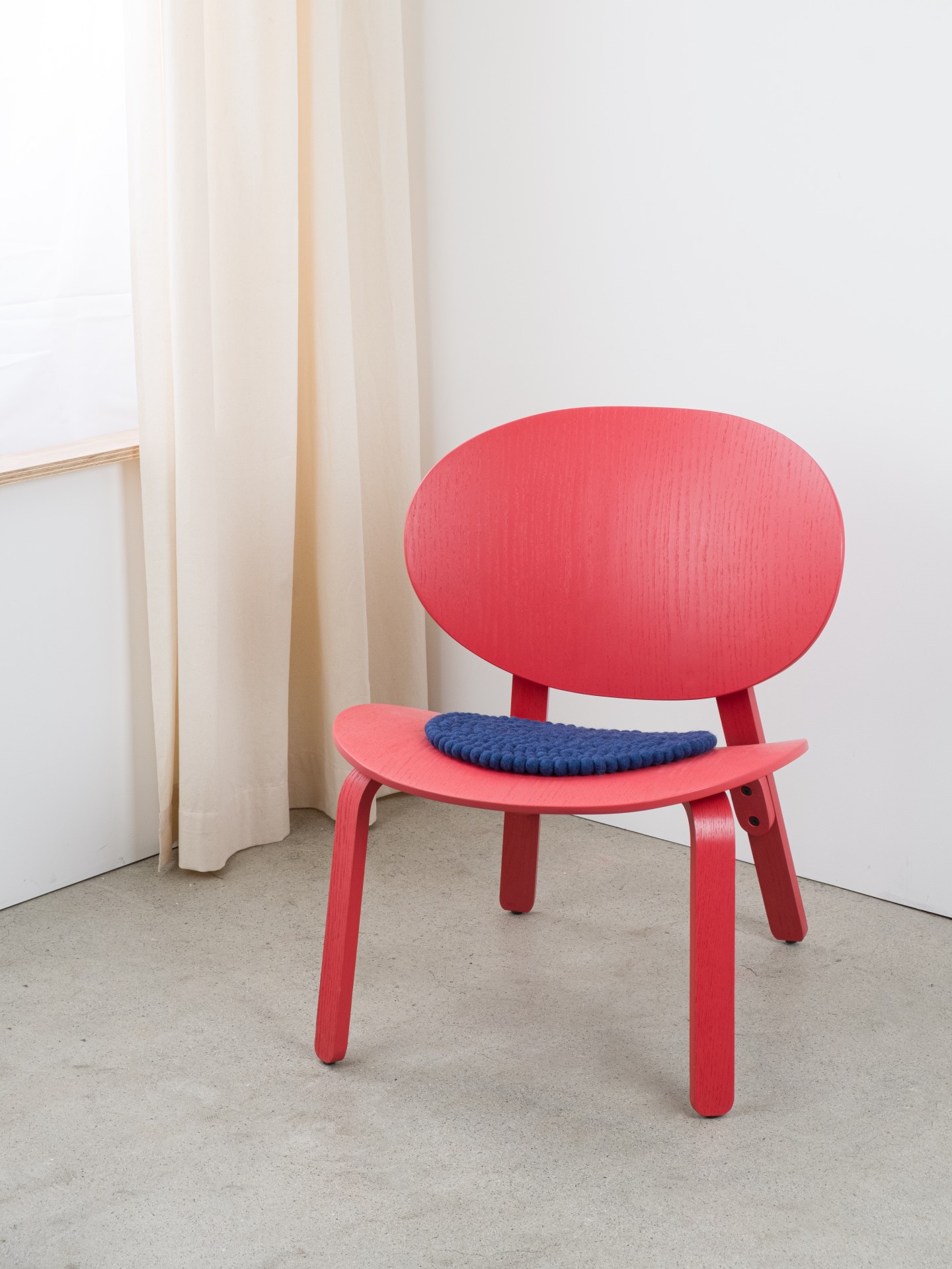 myfelt Alva - Filzkugel Sitzauflage rund