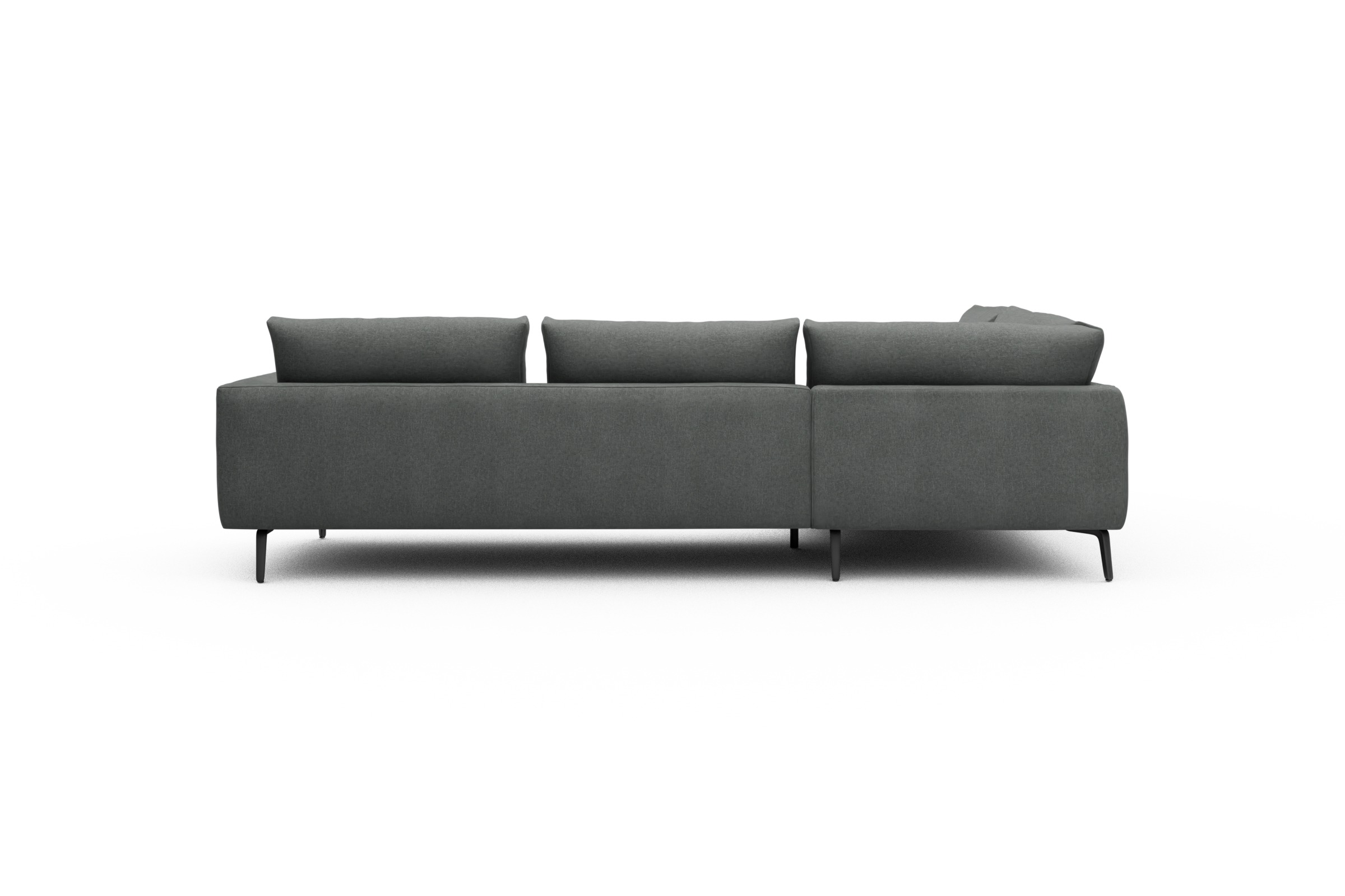 Ecksofa Karl Relax-Ecke links mit 2,5-Sitzer Satya-Steel