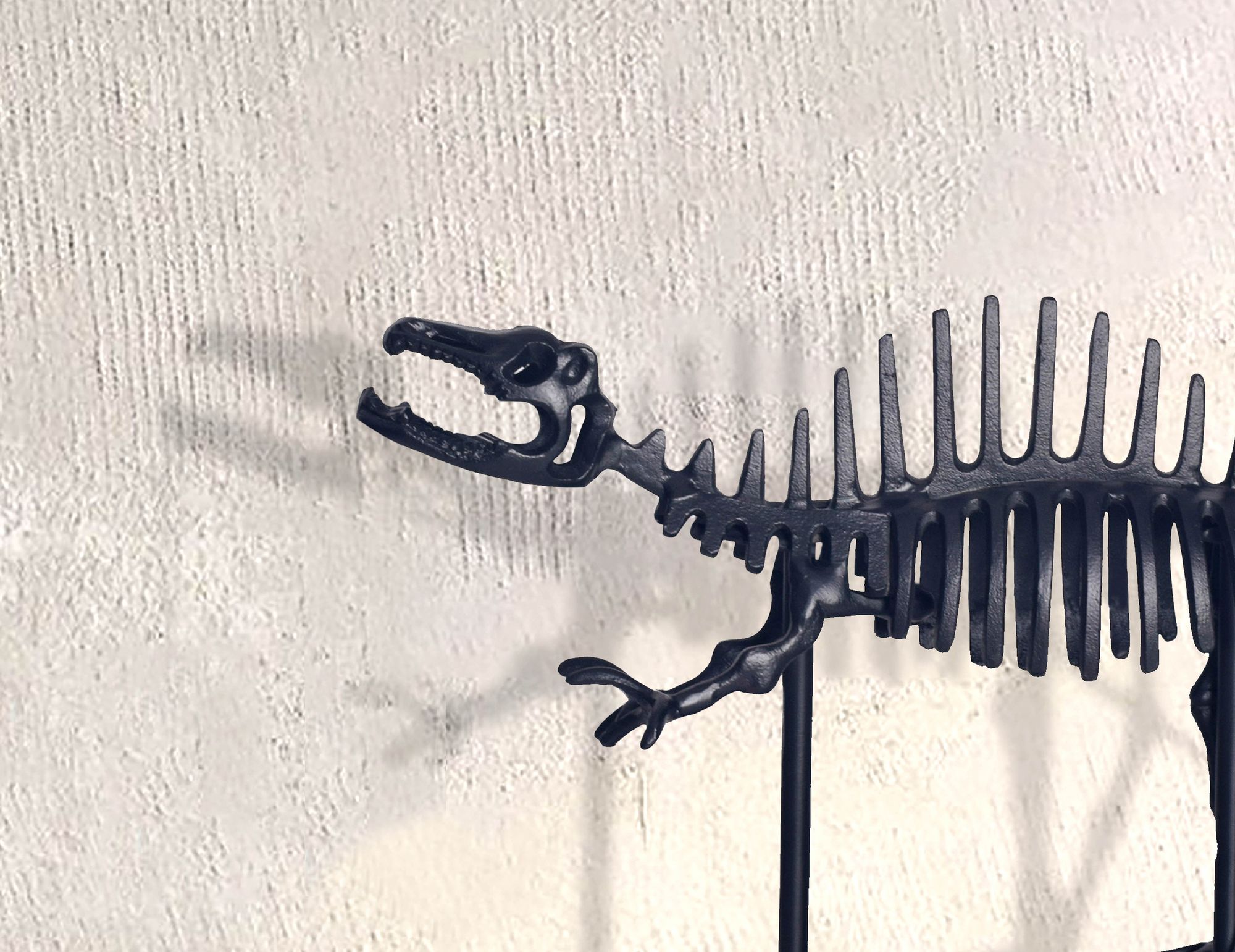 Dekofigur Hvitsten Aluminium Schwarz 62 × 12 × 32,5 cm