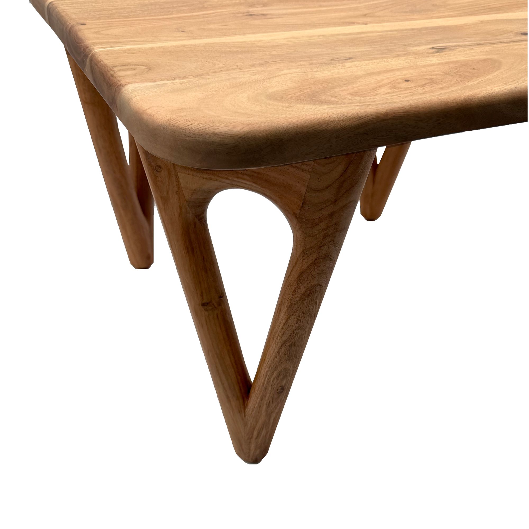 Couchtisch Loppa Akazie Massivholz Breite 60 cm