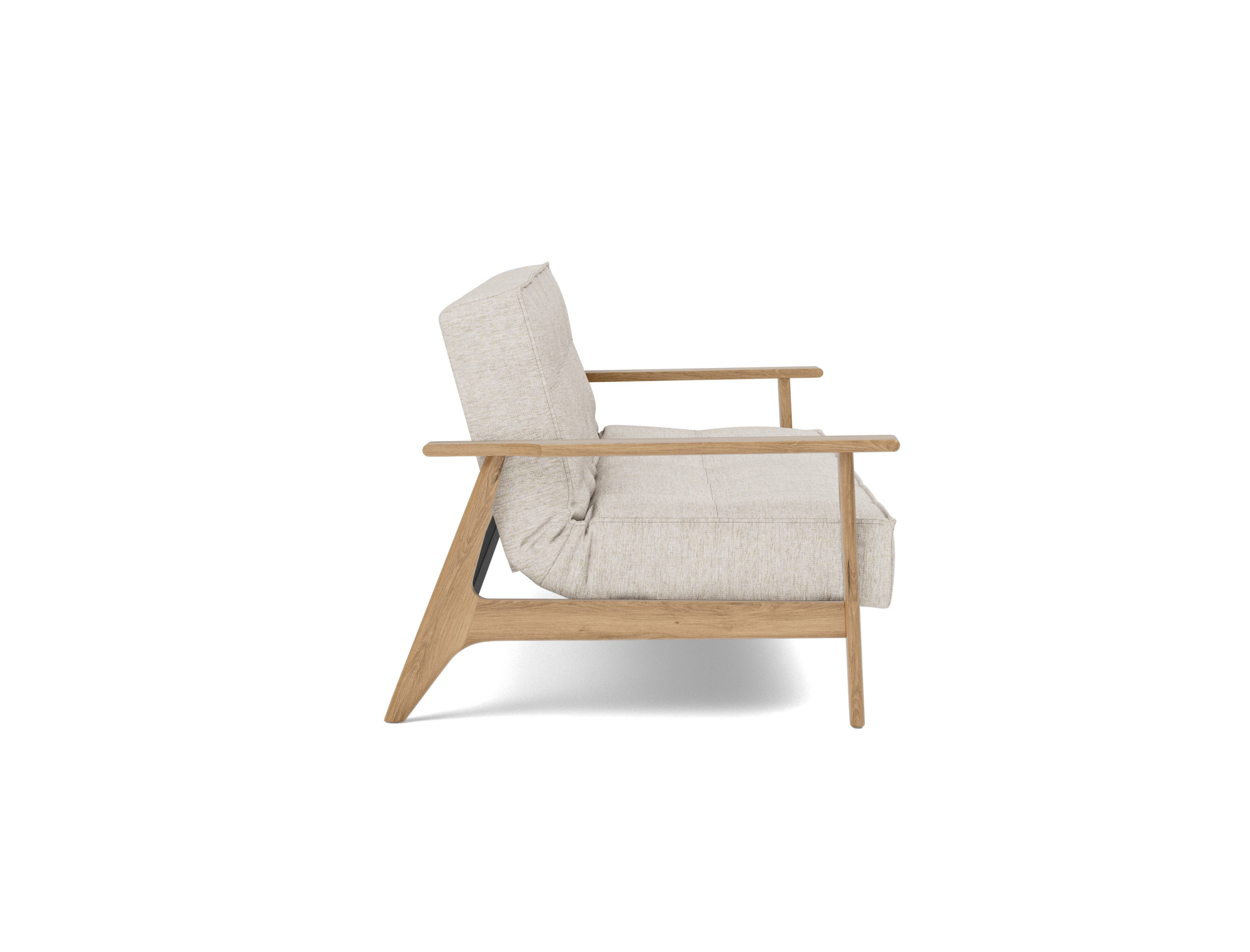 Schlafsofa Splitback Frej Chenille Yuveno 470-Natural
