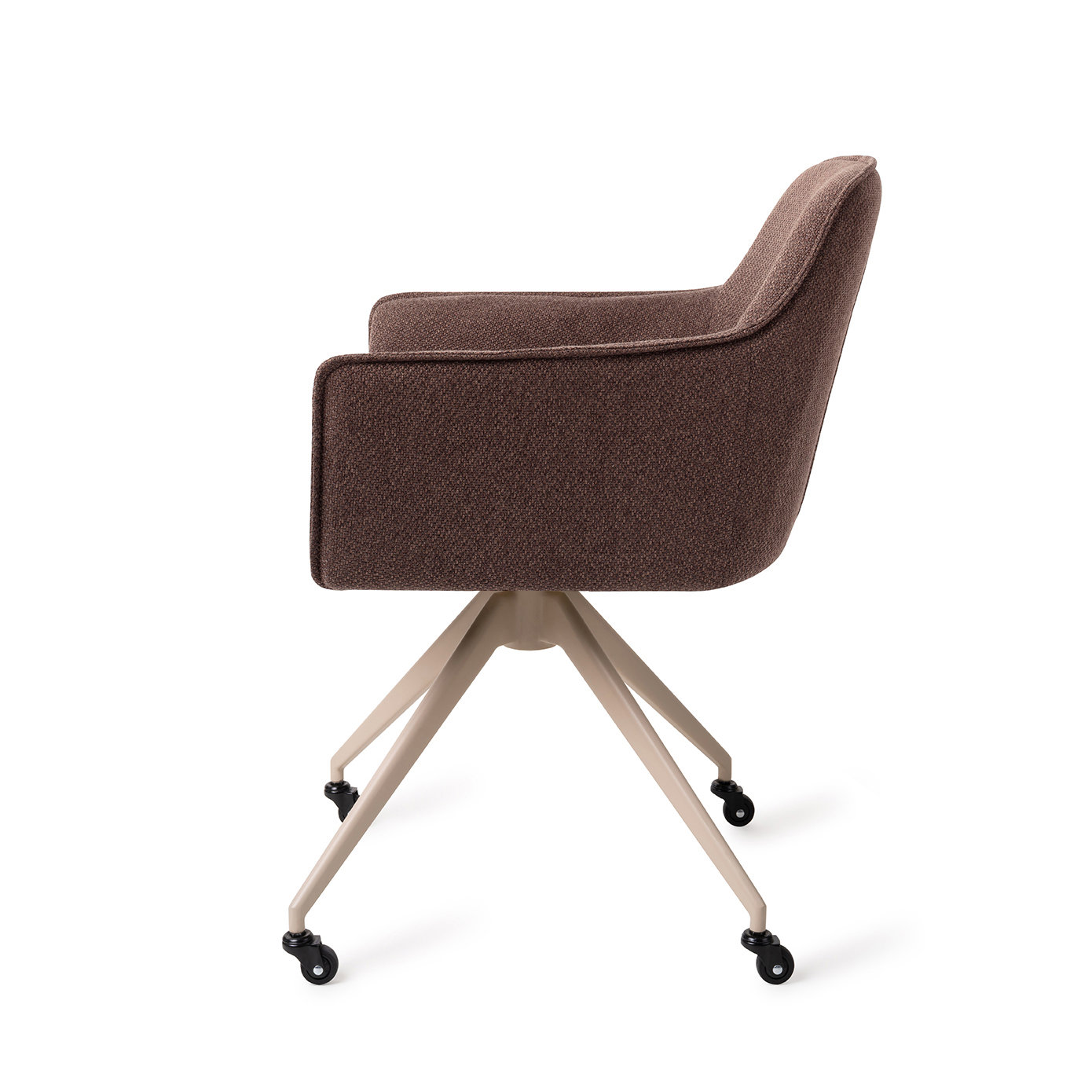 Jesper Home Esszimmerstuhl Hofu Potters Clay Glide Beige