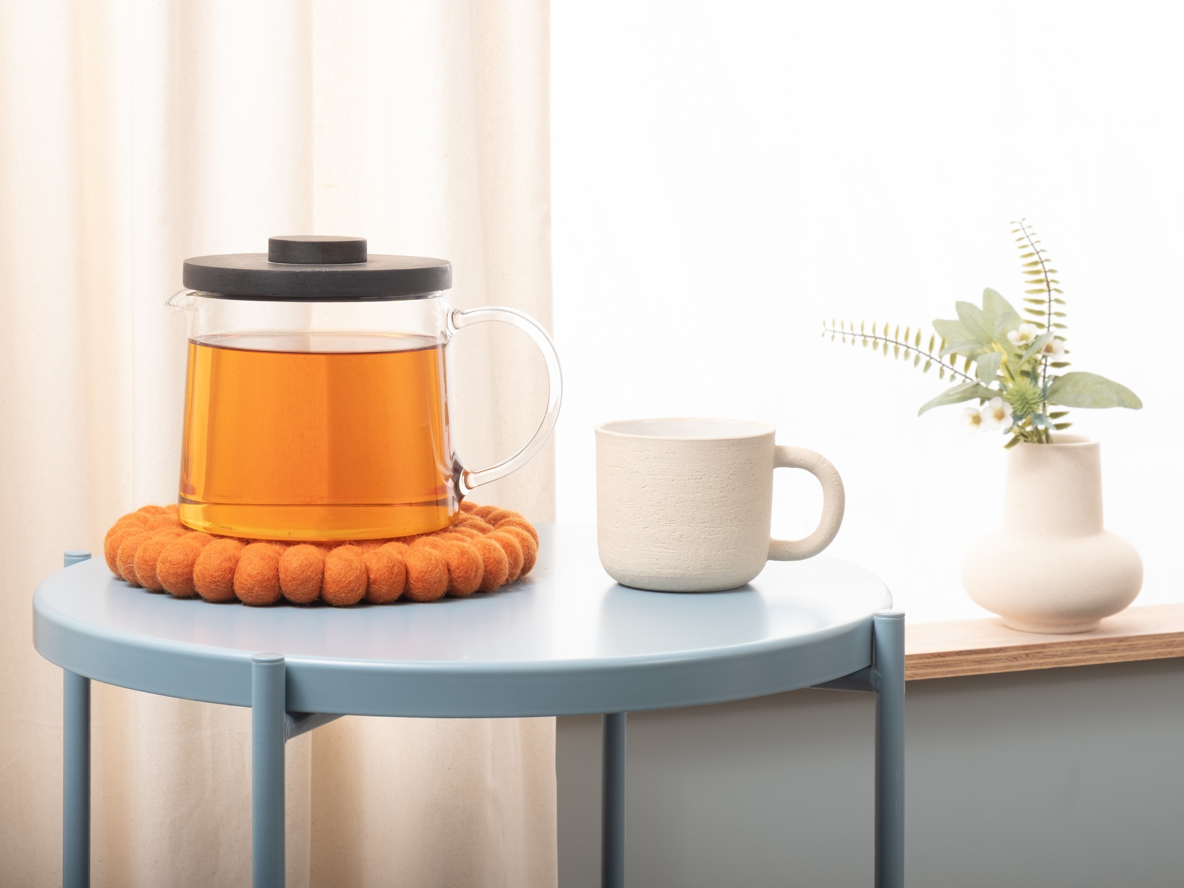 myfelt Afra Topfuntersetzer Orange Ø 20 cm