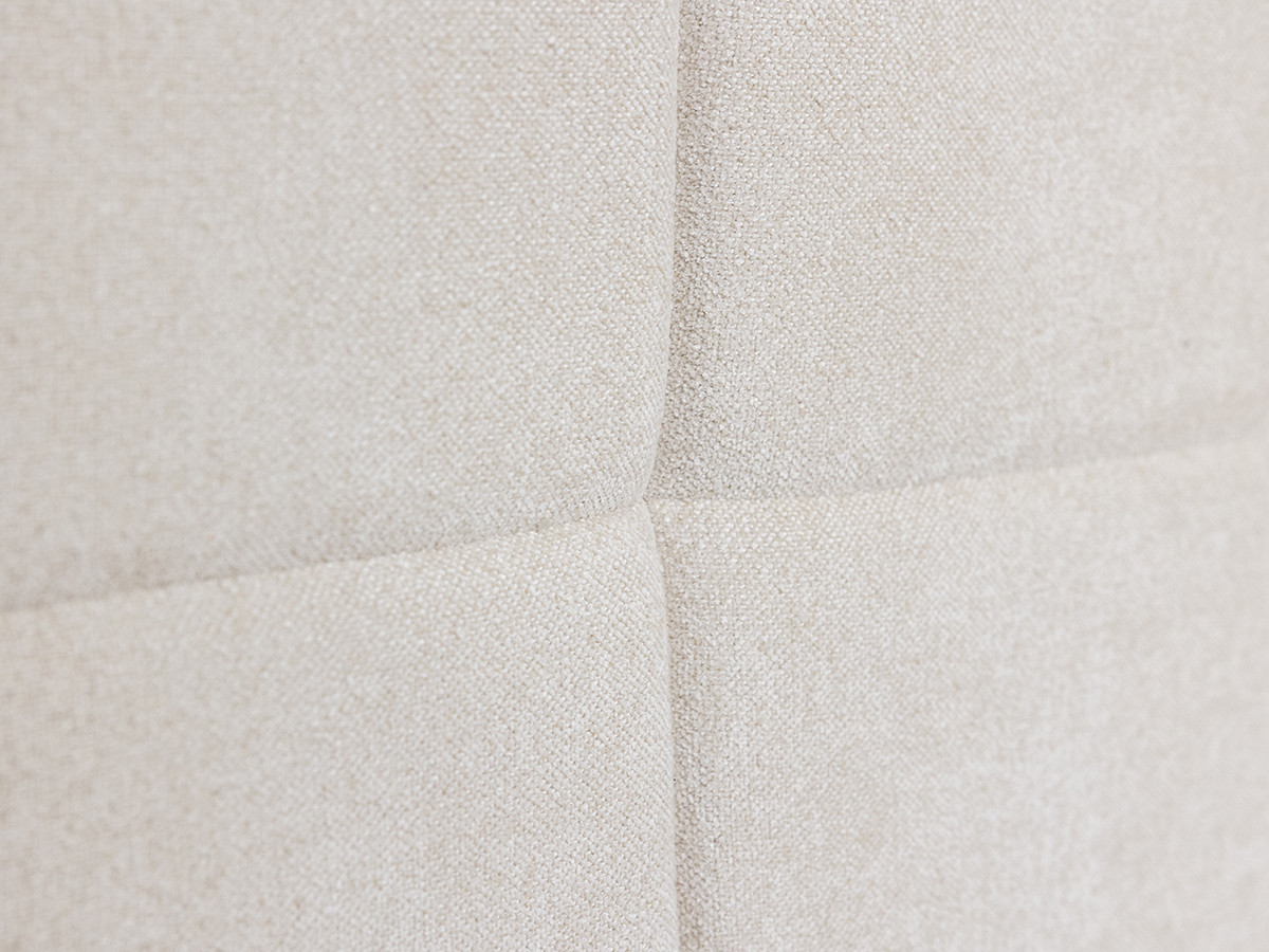 Bobochic Ryokan Polsterbett mit Bettkasten Strukturstoff Beige, Liegefläche 140 × 190 cm