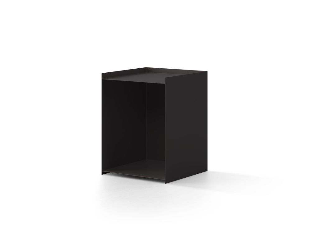Cosmopolitan Design Nachttisch Ovada Schwarz