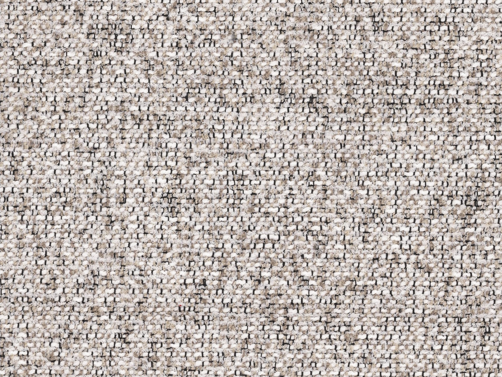 Micadoni Ecksofa Eden Groß 3-Sitzer Rechts Strukturierter Stoff Beige Melange