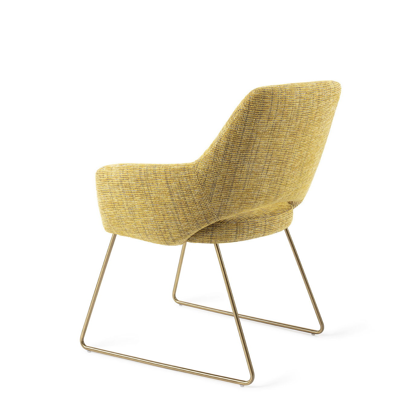 Jesper Home Esszimmerstuhl Yanai Lemon Lines Slide Gold
