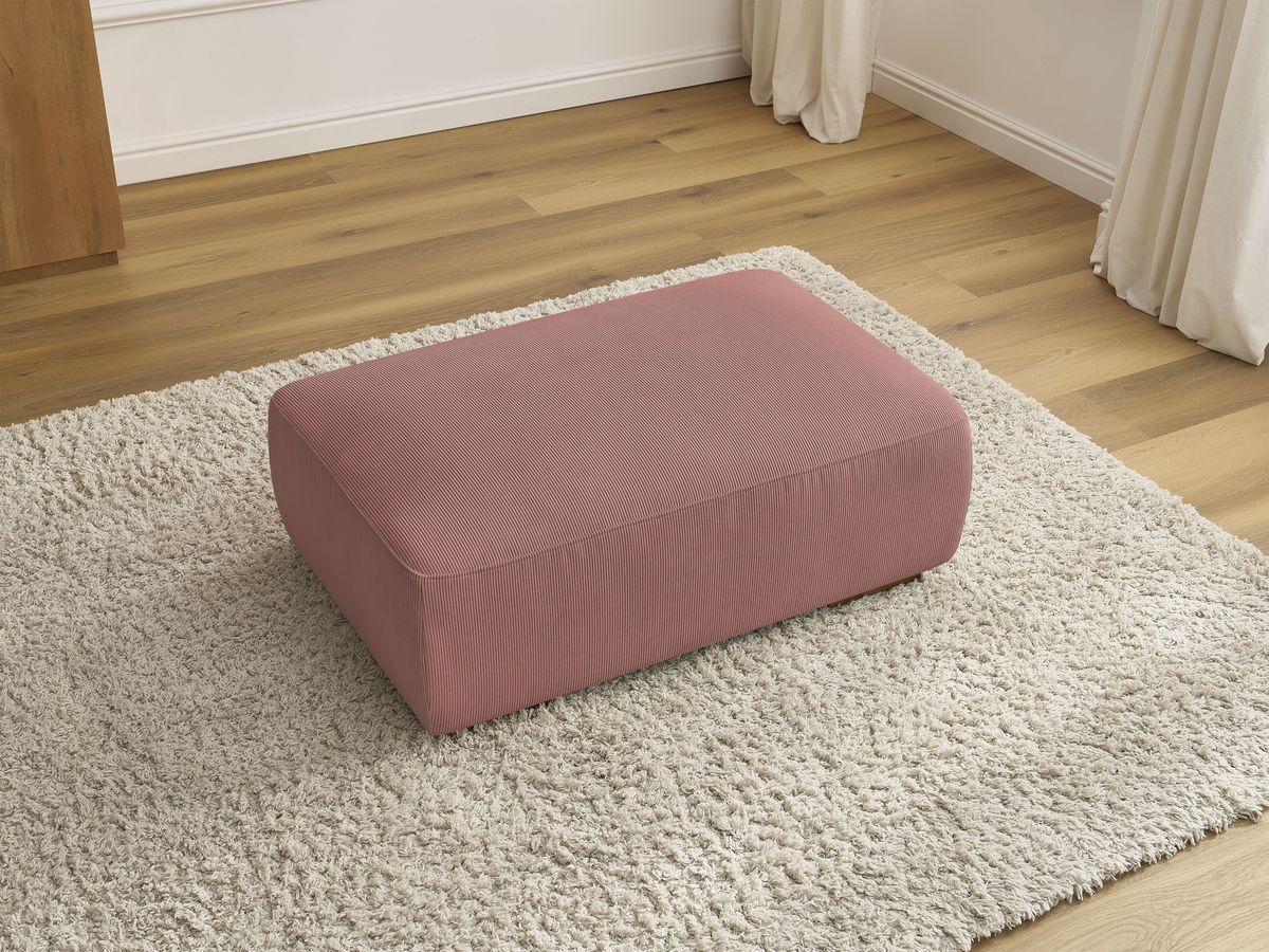 Bobochic Sidonie Pouf Cordsamt Rosa