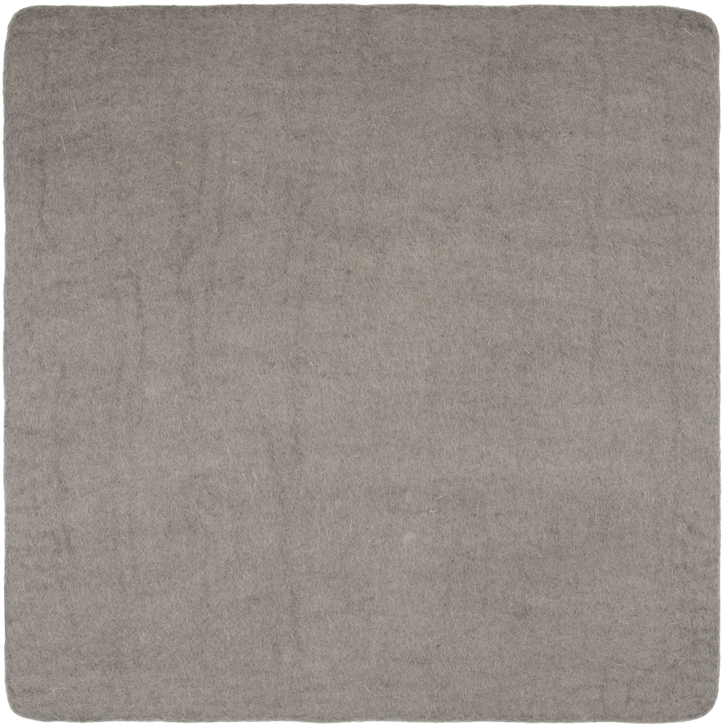 myfelt Kian Filz-Sitzauflage Grau 36 x 36 cm