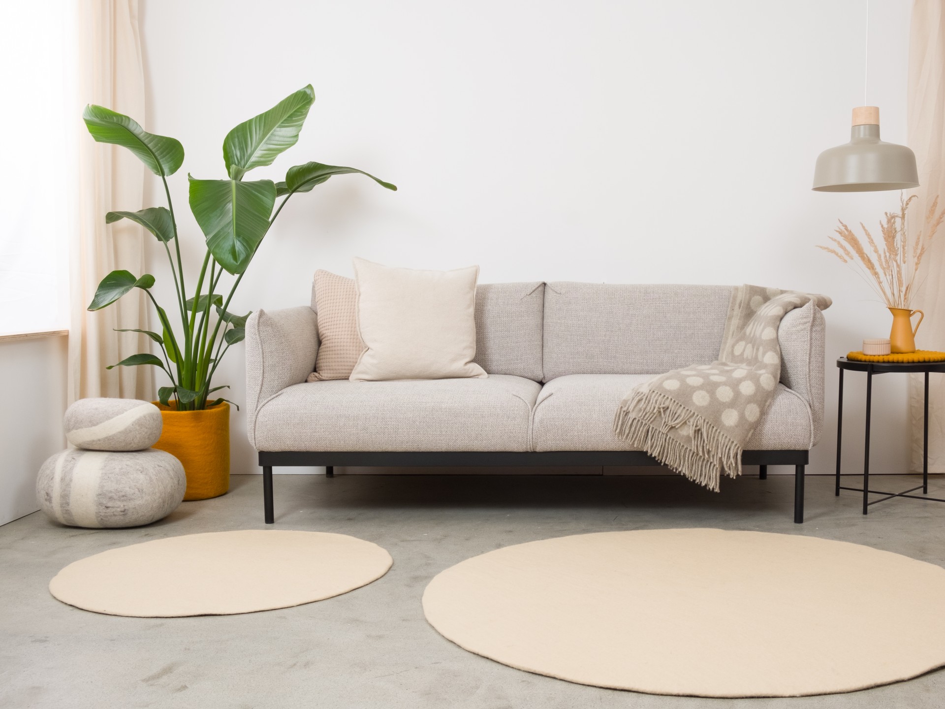 myfelt Levi Filzteppich - 90 cm
