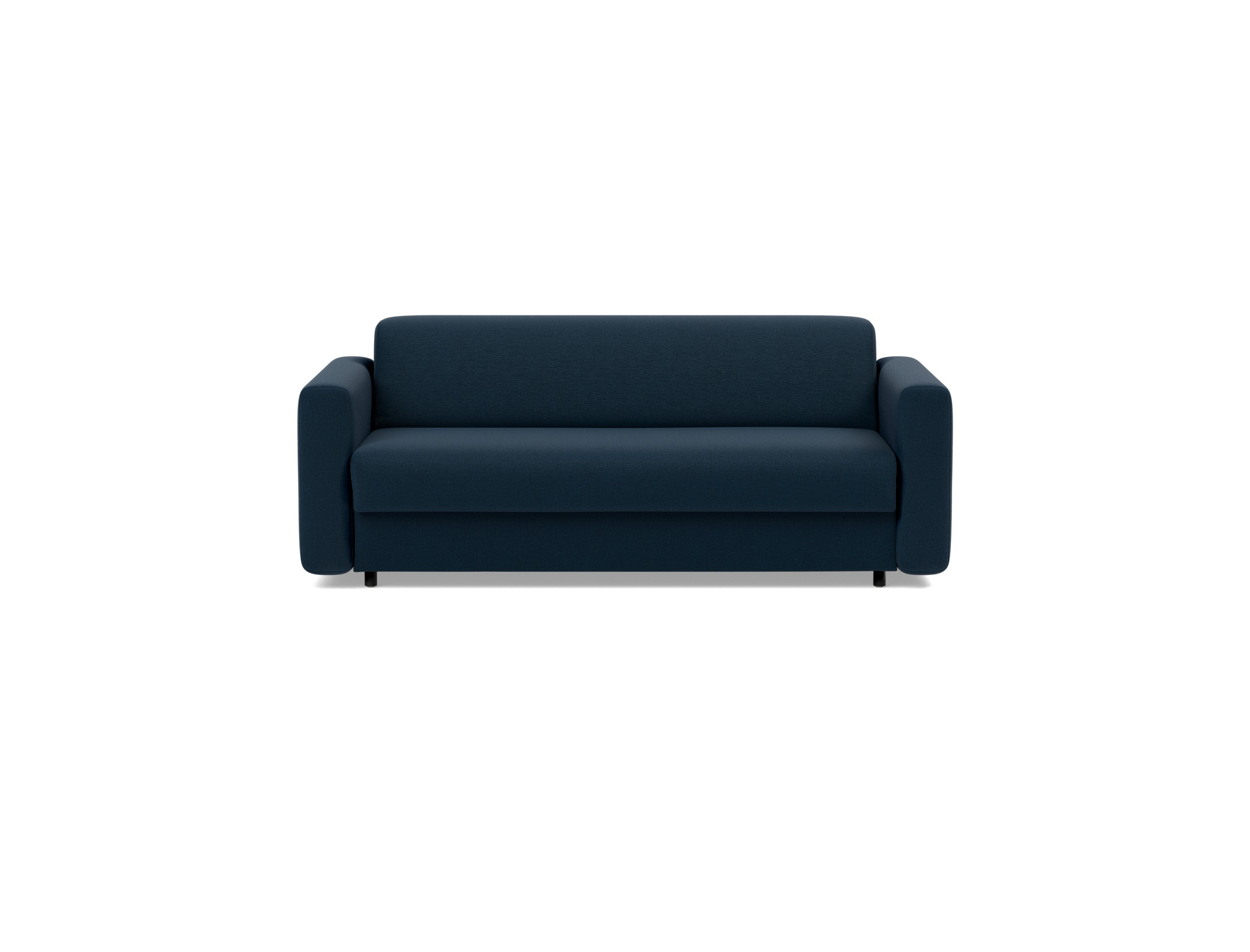 Schlafsofa Killian mit Memory-Matratze 140 Flachgewebe Mixed Dance 528-Blue
