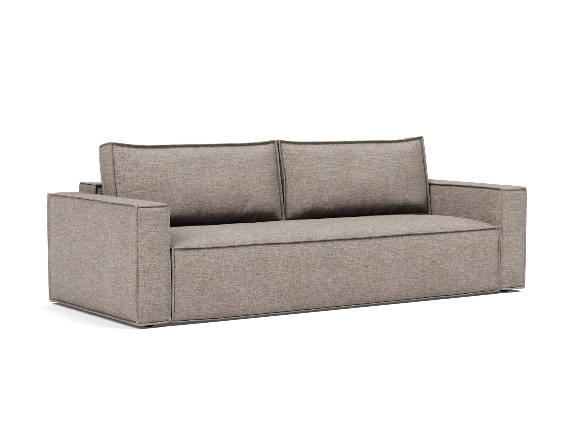 Schlafsofa Newilla Chenille Yuveno 472-Warm-Grey