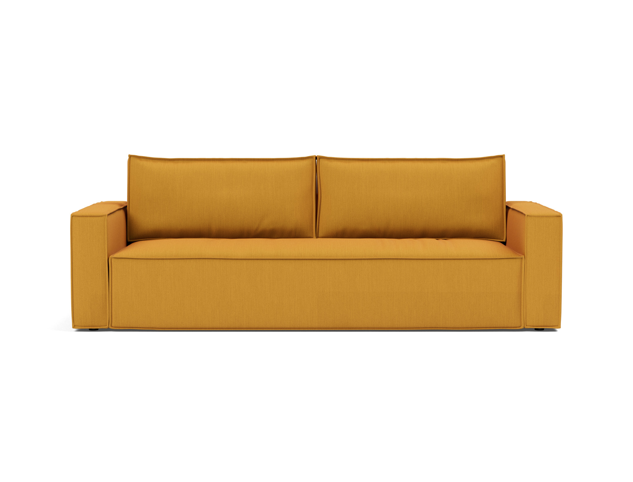 Schlafsofa Newilla Flachgewebe Elegance 507-Burned-Curry