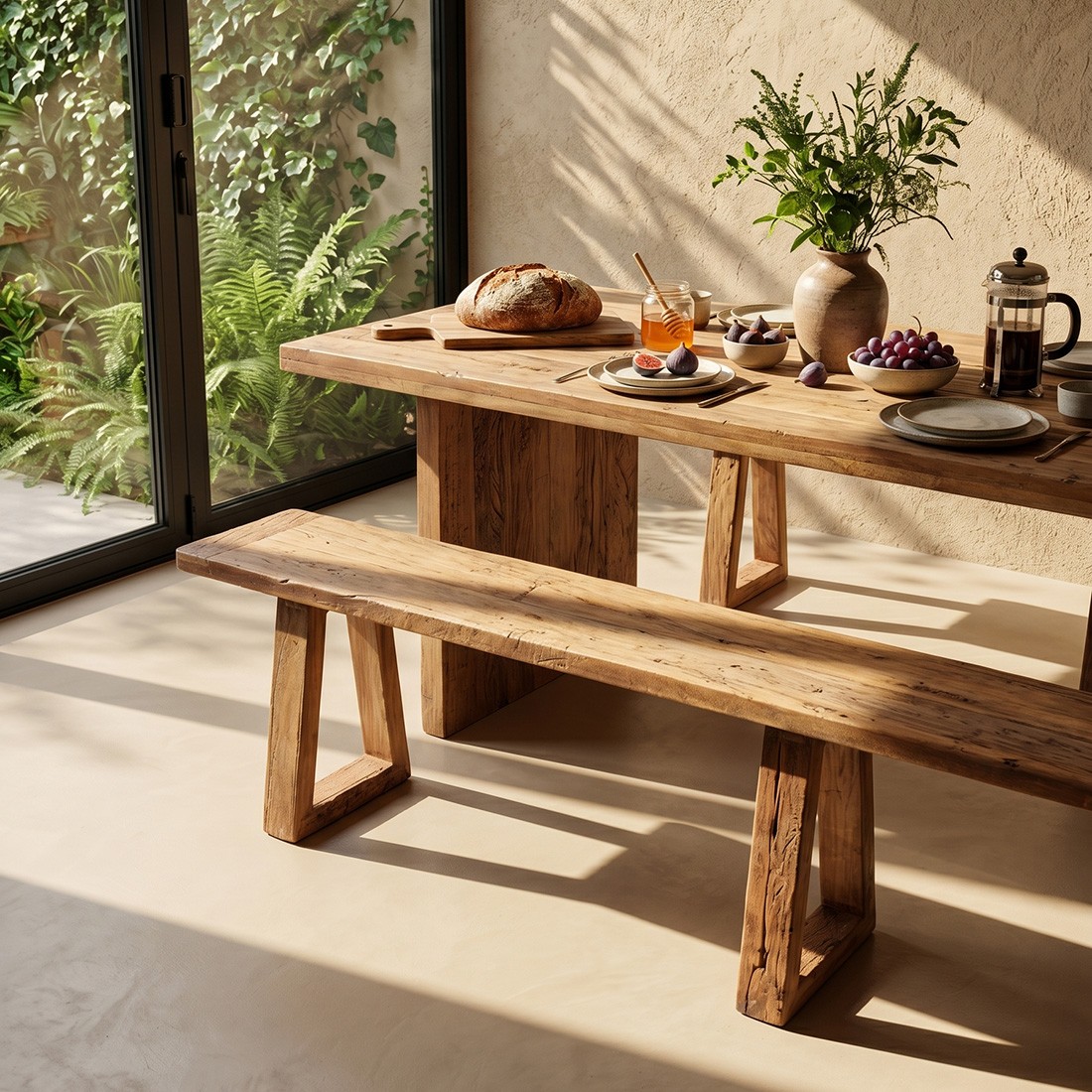 Raw Materials Esstisch Farmwood Recyclingholz 240cm