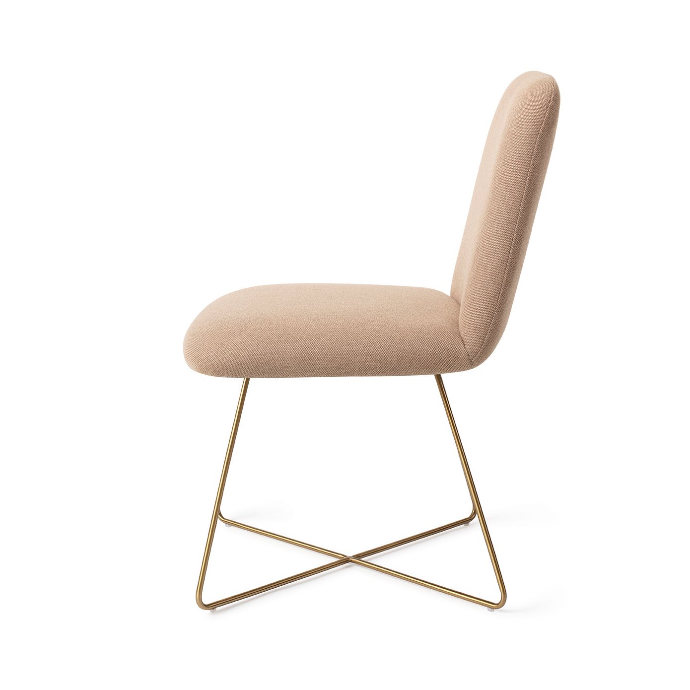 Jesper Home Esszimmerstuhl Taiwa Whisper-Wheat Cross Gold