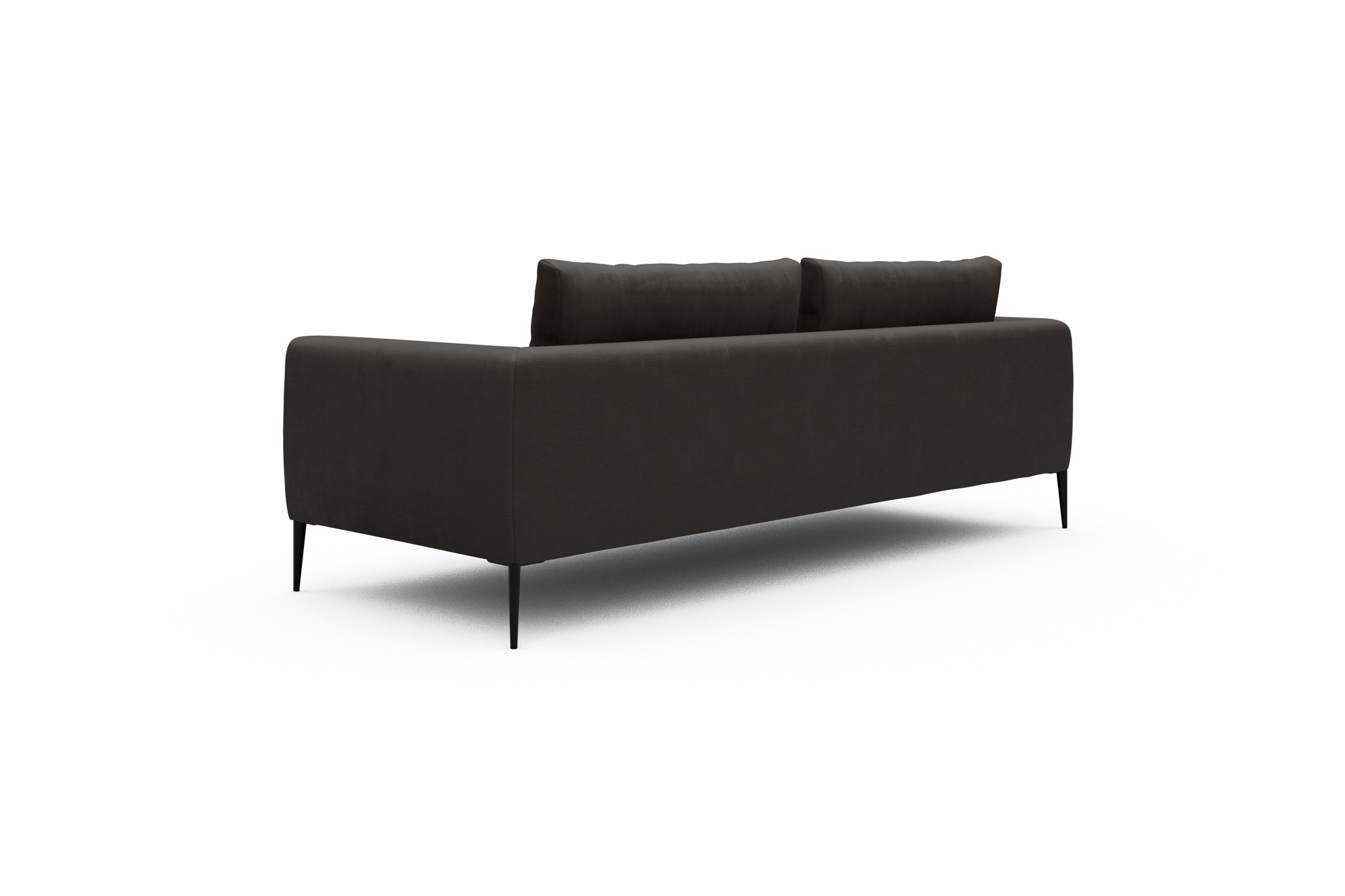 Sofa Paul 3-Sitzer Cordufine-Taupe