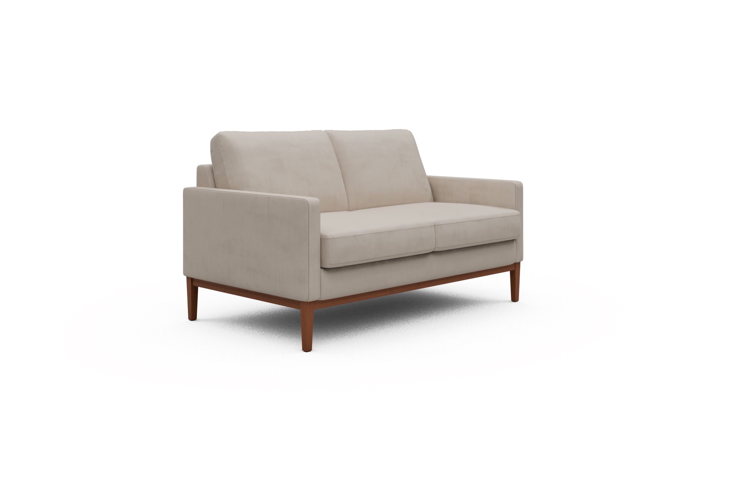 Sofa Bodo 2-Sitzer Cordufine-Off-White