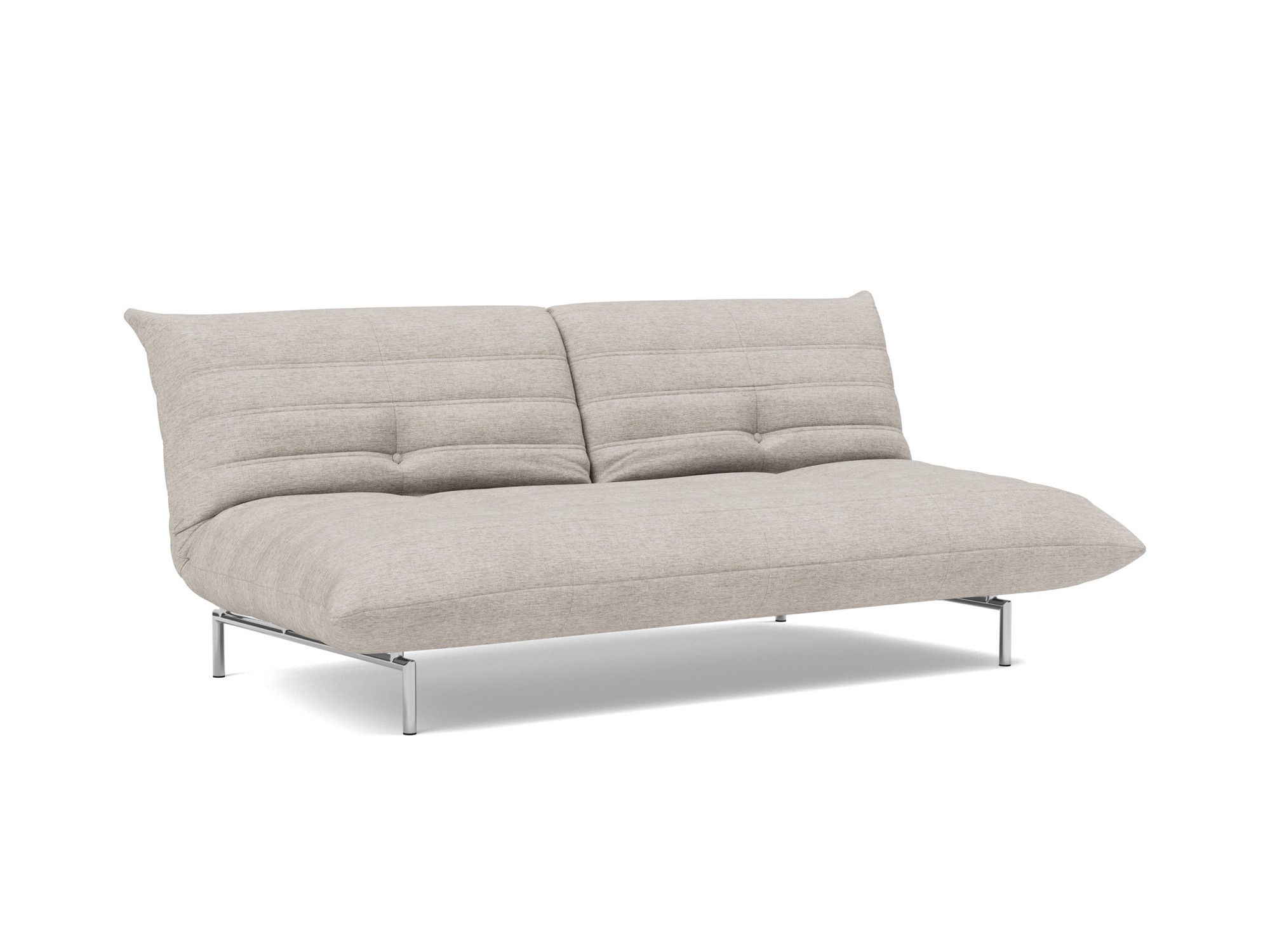 Schlafsofa Mikunjo Chenille Yuveno 471-Sand