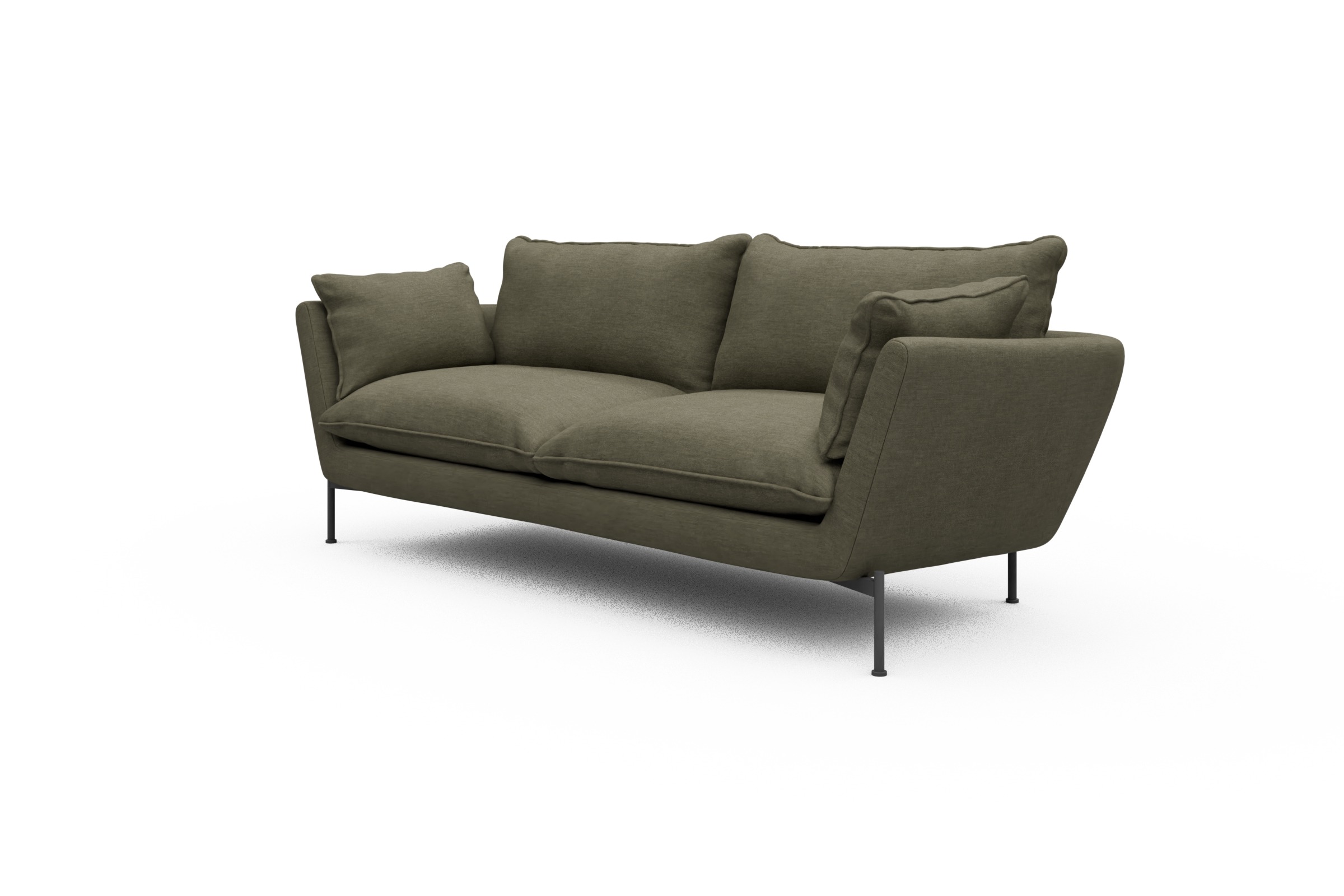 Sofa Anton PREMIUM 3-Sitzer Vivus-Dusty-Olive