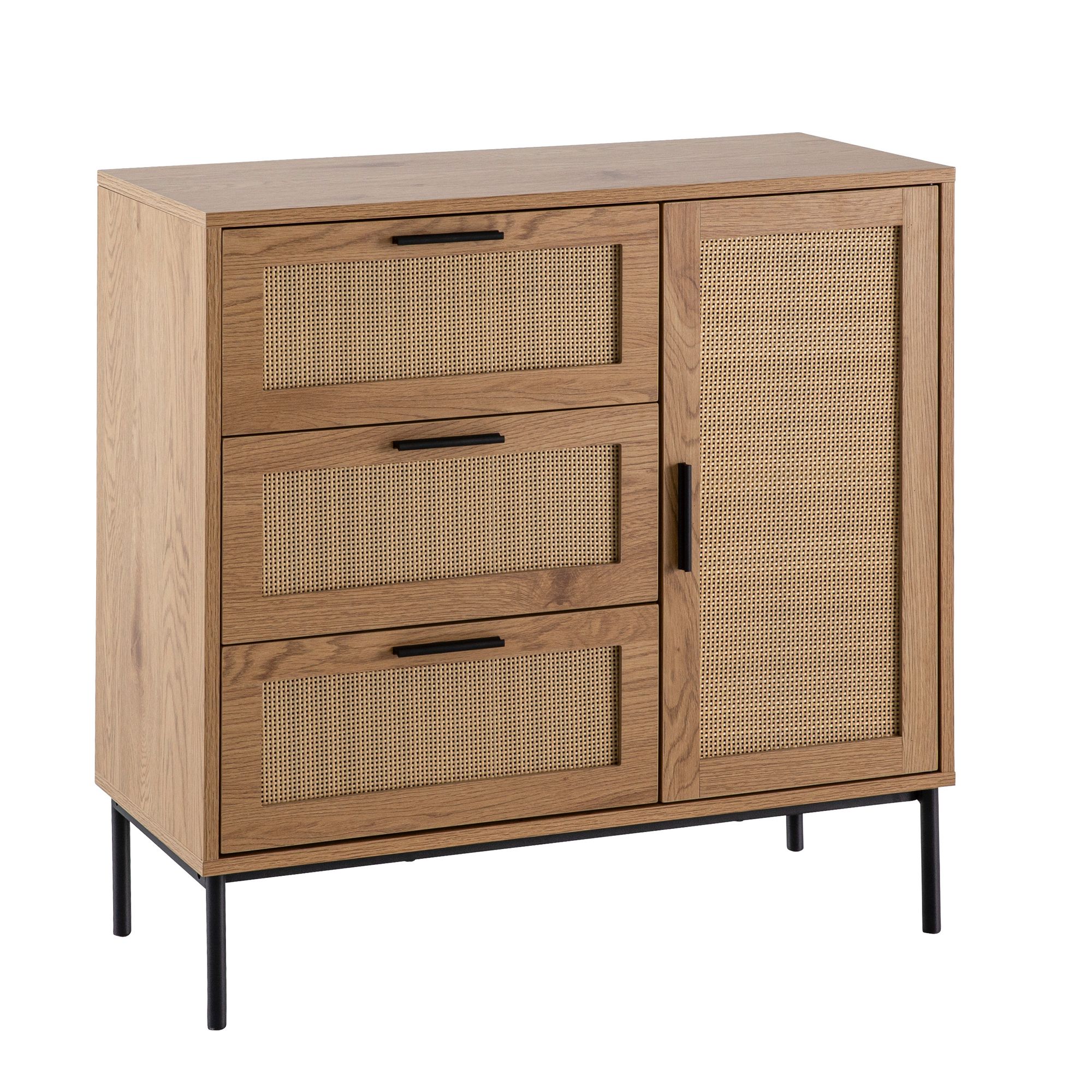 Sideboard Engerdal Braun 80 × 36 × 82 cm