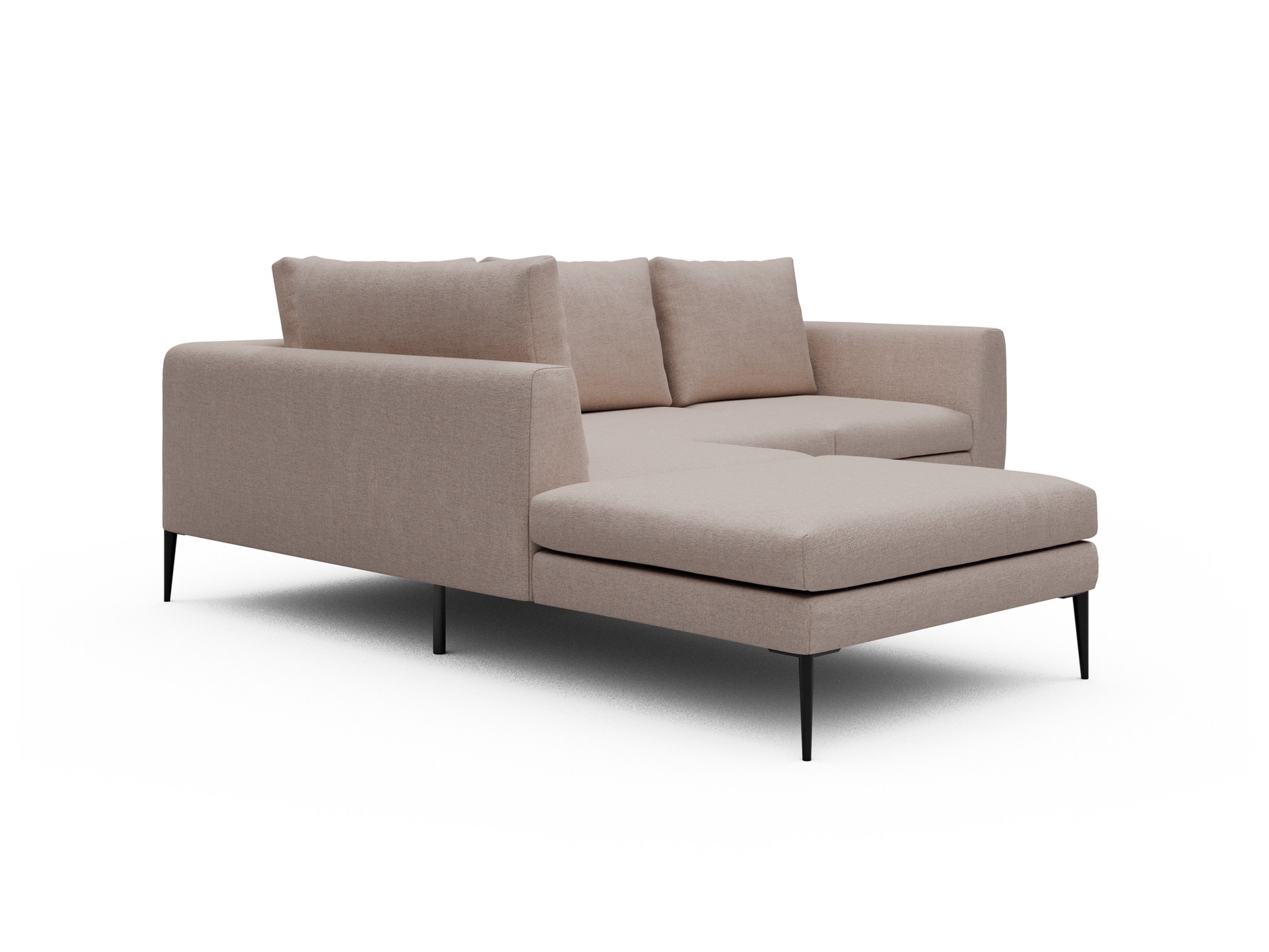 Skandi Home Ecksofa Paul Relax-Ecke links mit 2-Sitzer Weda-Sand moebelfaktor
