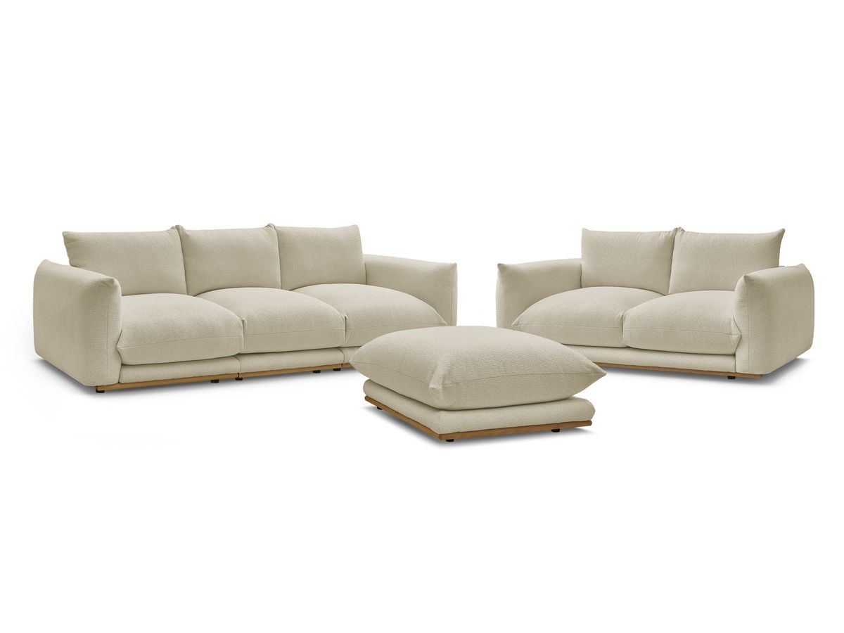 Bobochic Ernest Sofa 5-Sitzer mit Pouf