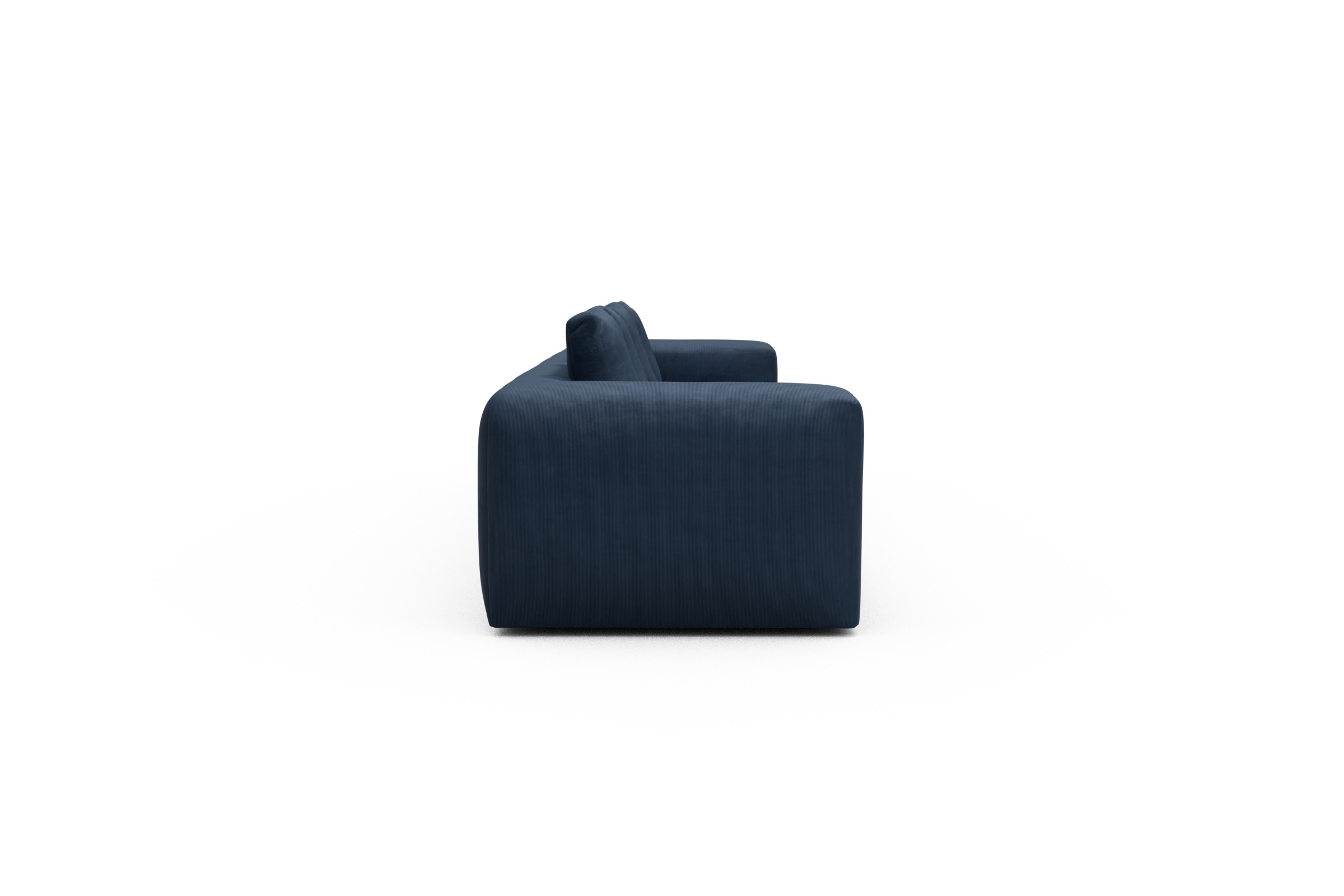 Sofa Modulares XXL Sofa Fred 5-Sitzer Cordufine-Royal-Blue