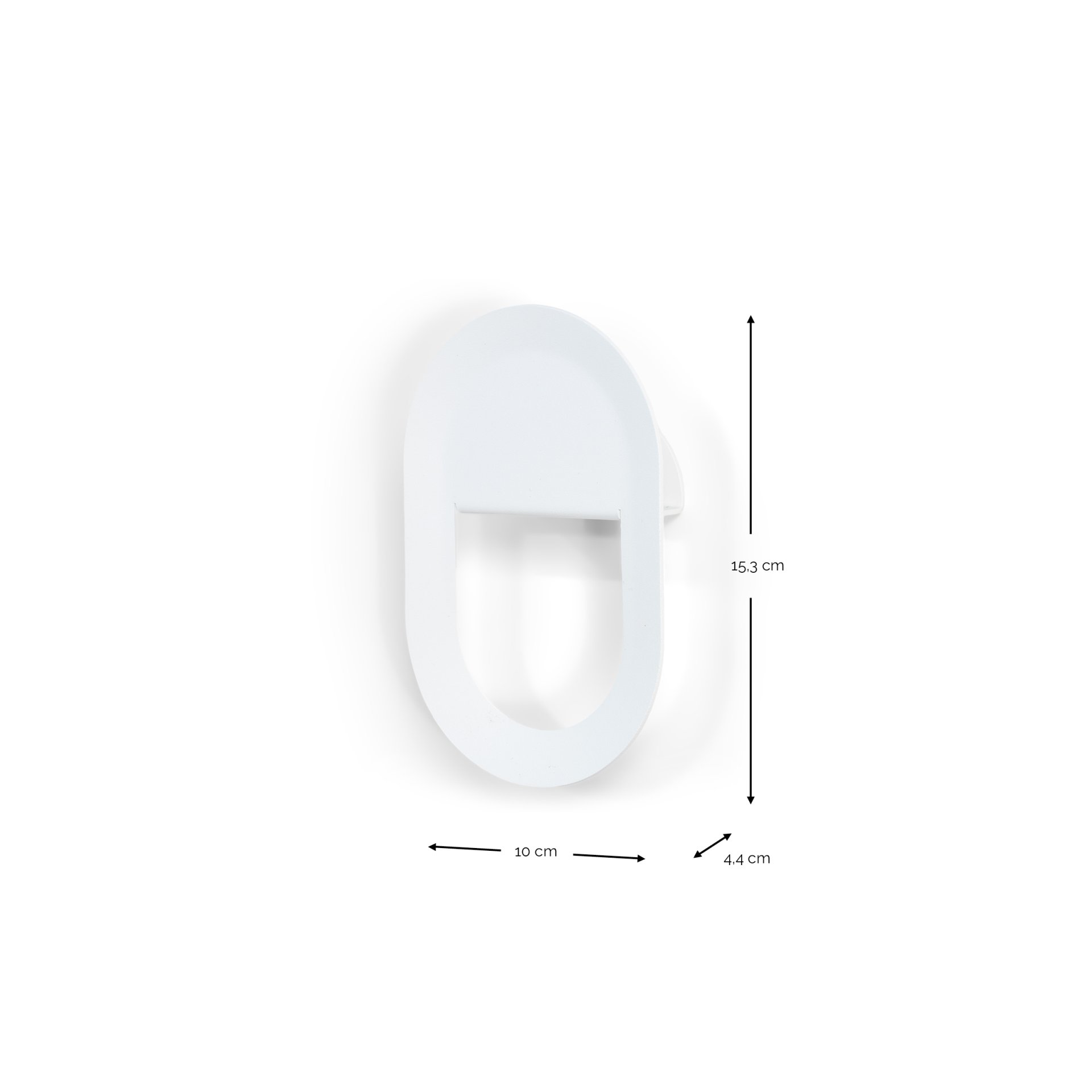 Spinder Design Wandhaken Coucou Weiß