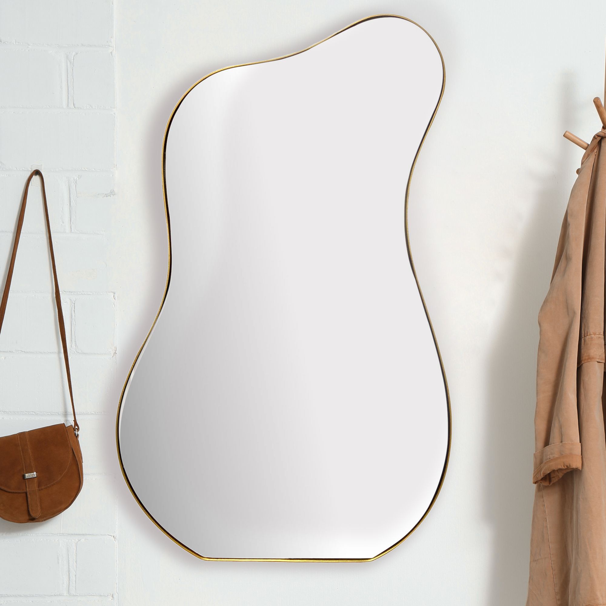 Wandspiegel Risor Gold 60 × 2,5 × 100 cm