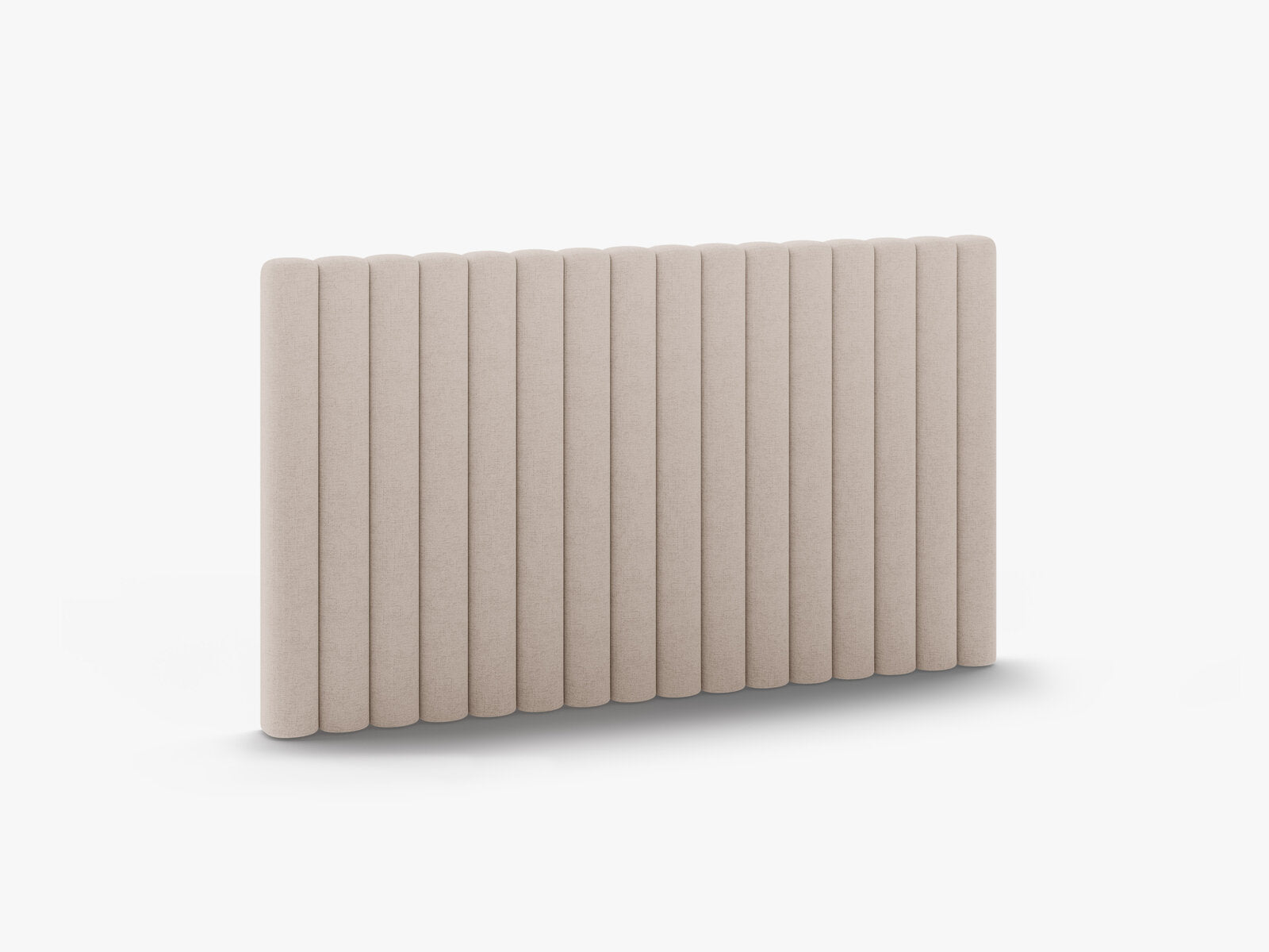Micadoni Mistero Polster-Kopfteil Strukturierter Stoff Moly Cappuccino 160x95