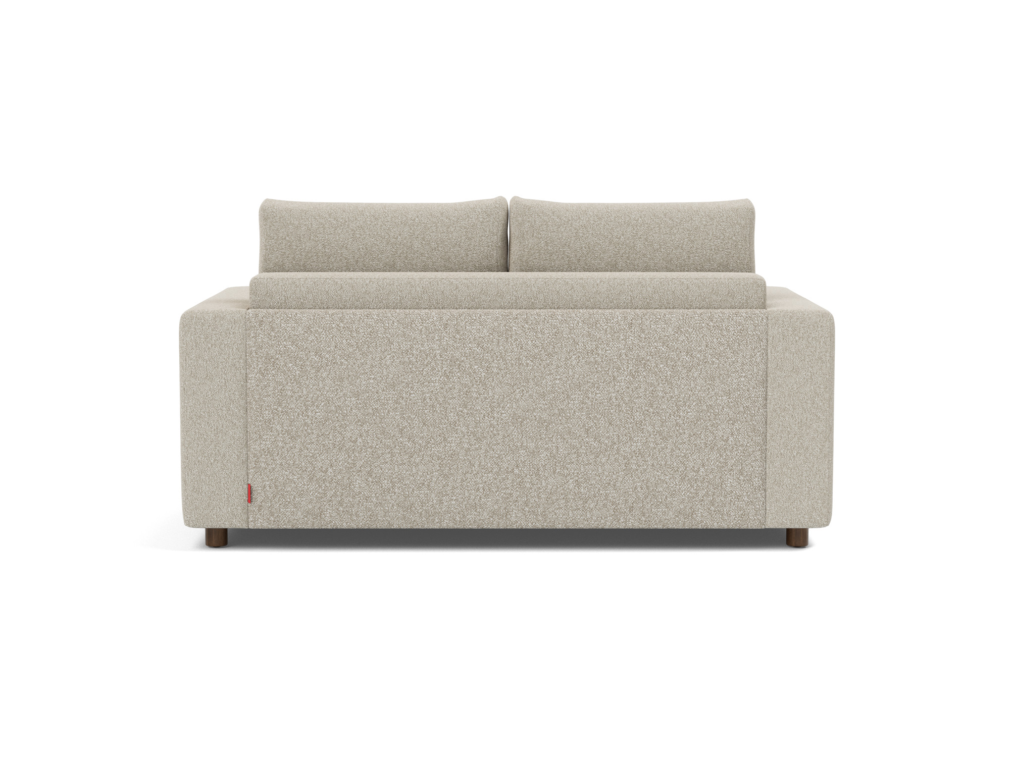 Schlafsofa Neah mit Standard-Armlehnen 140 Boucle Skandi 539-Beige