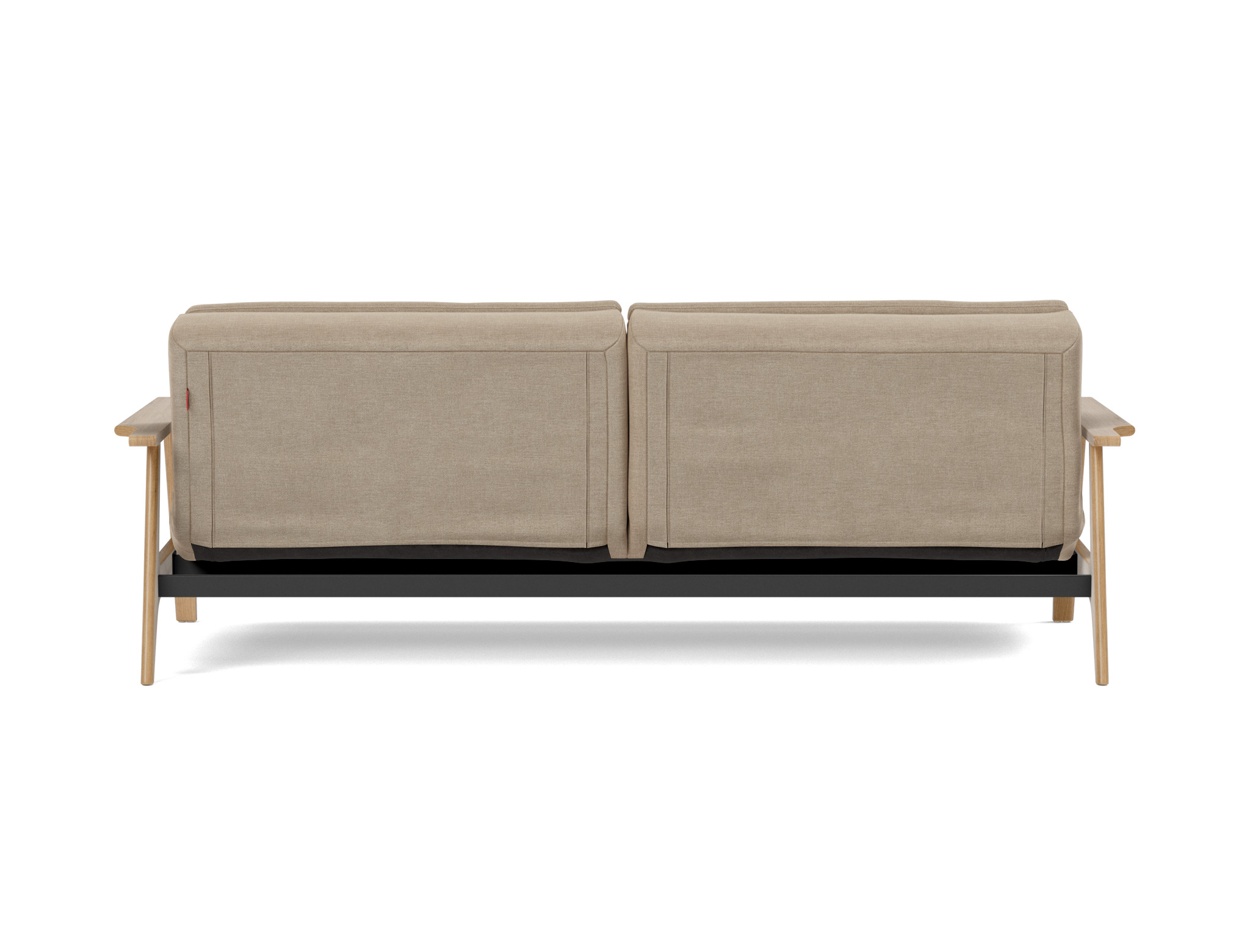 Schlafsofa Dublexo Frej Flachgewebe Phobos 587-Mocha