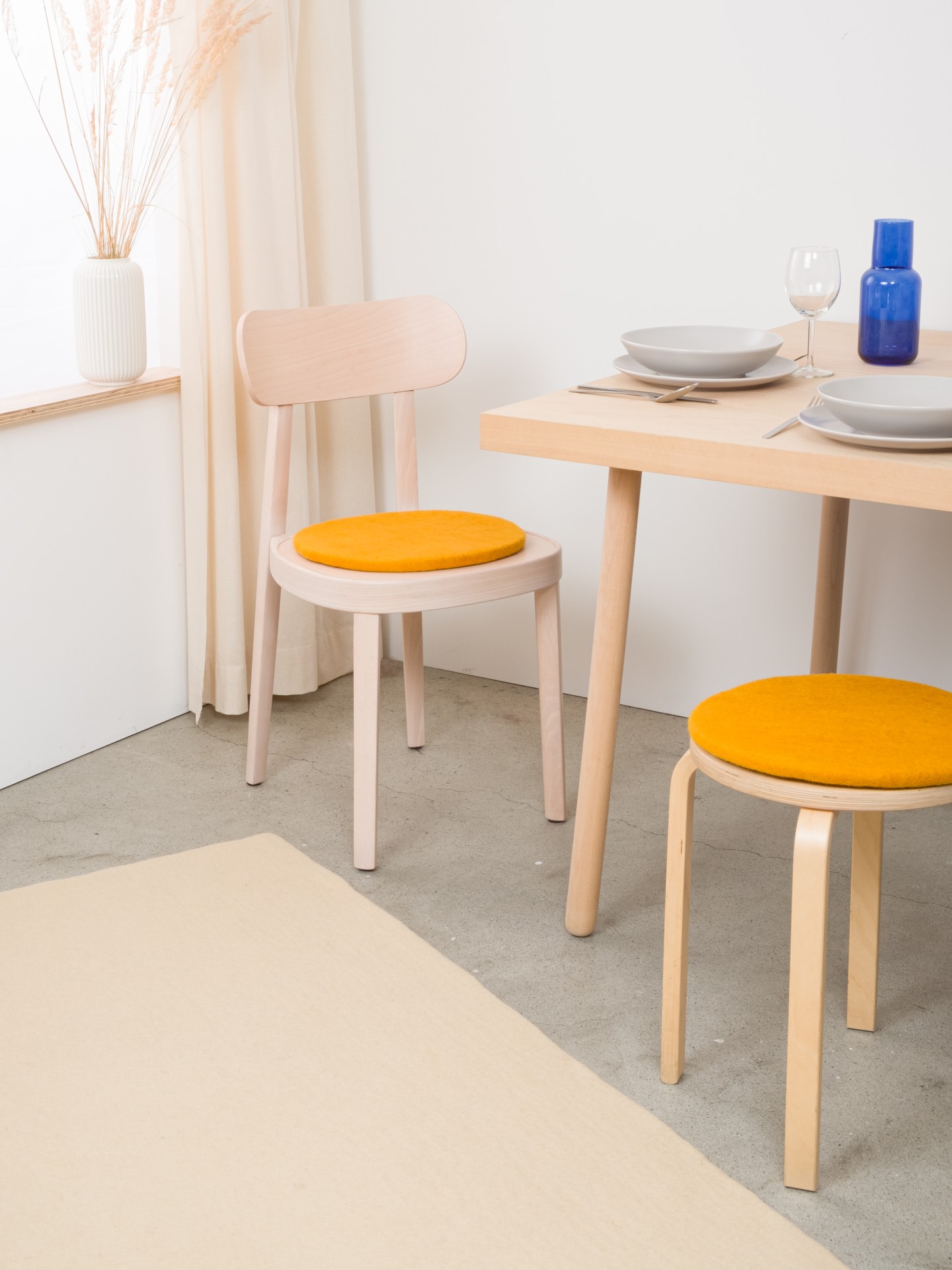 myfelt Risa - Flache Sitzauflage rund