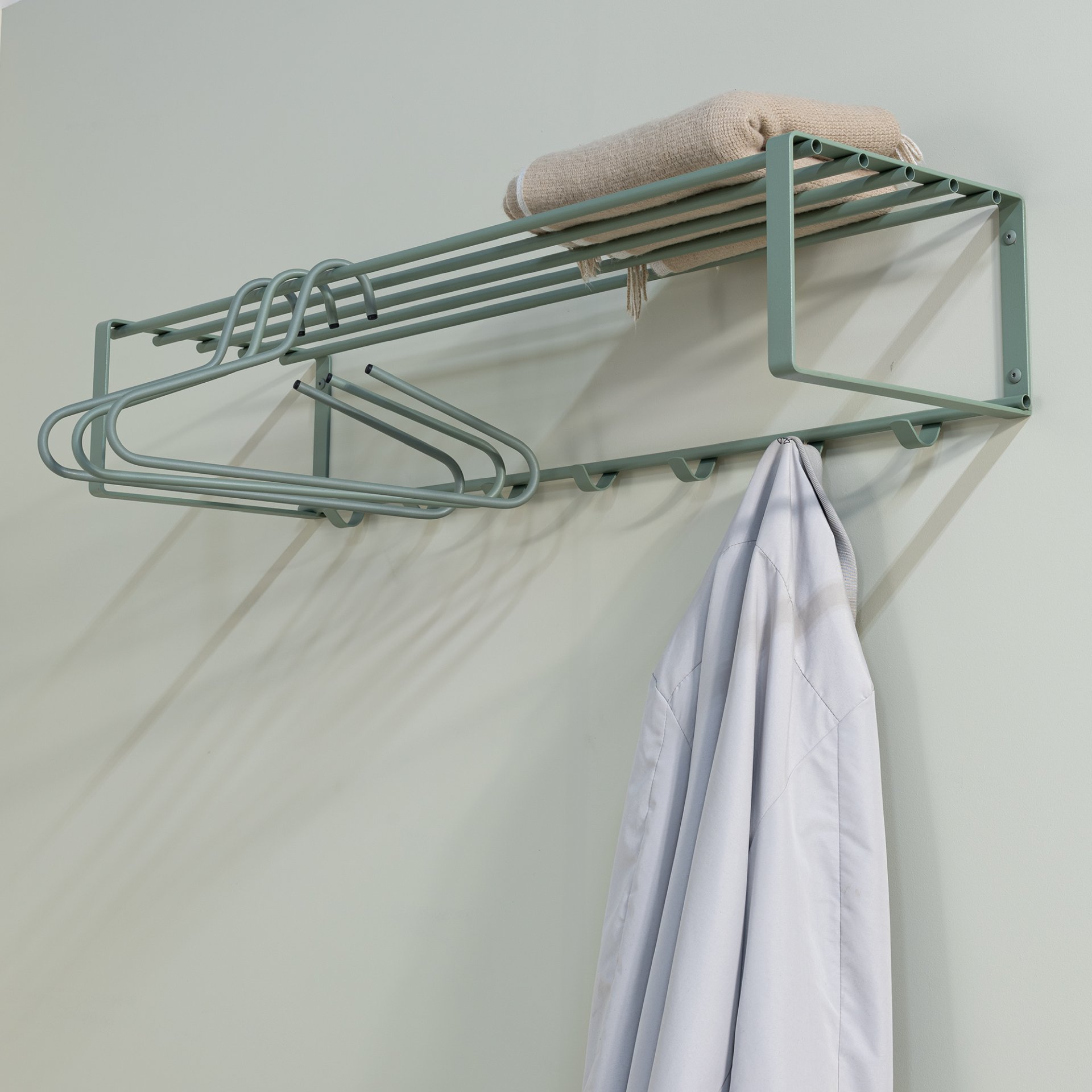 Spinder Design Wandgarderobe Rex 2 XL (100 cm) Dusty Green