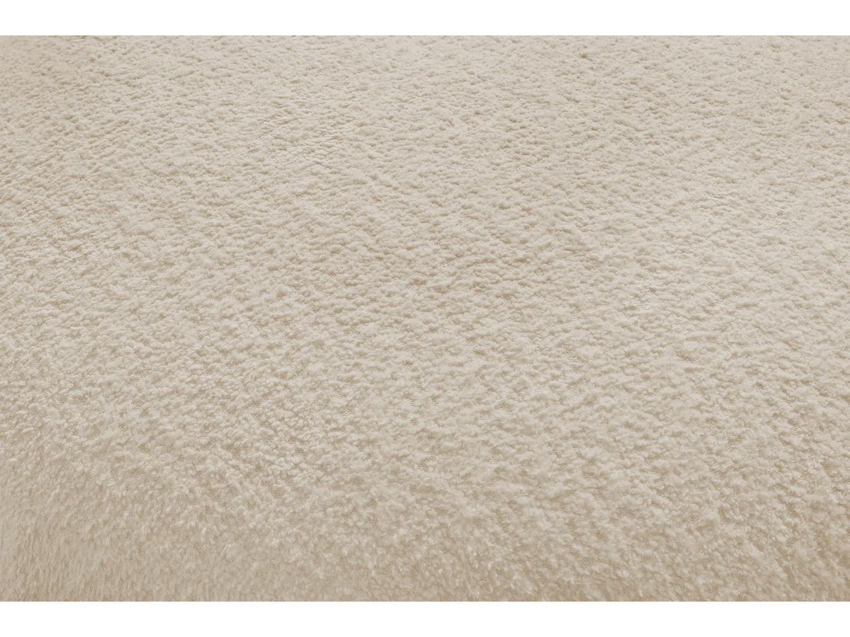 Bobochic Saint-germain Pouf Bouclé-Stoff Beige