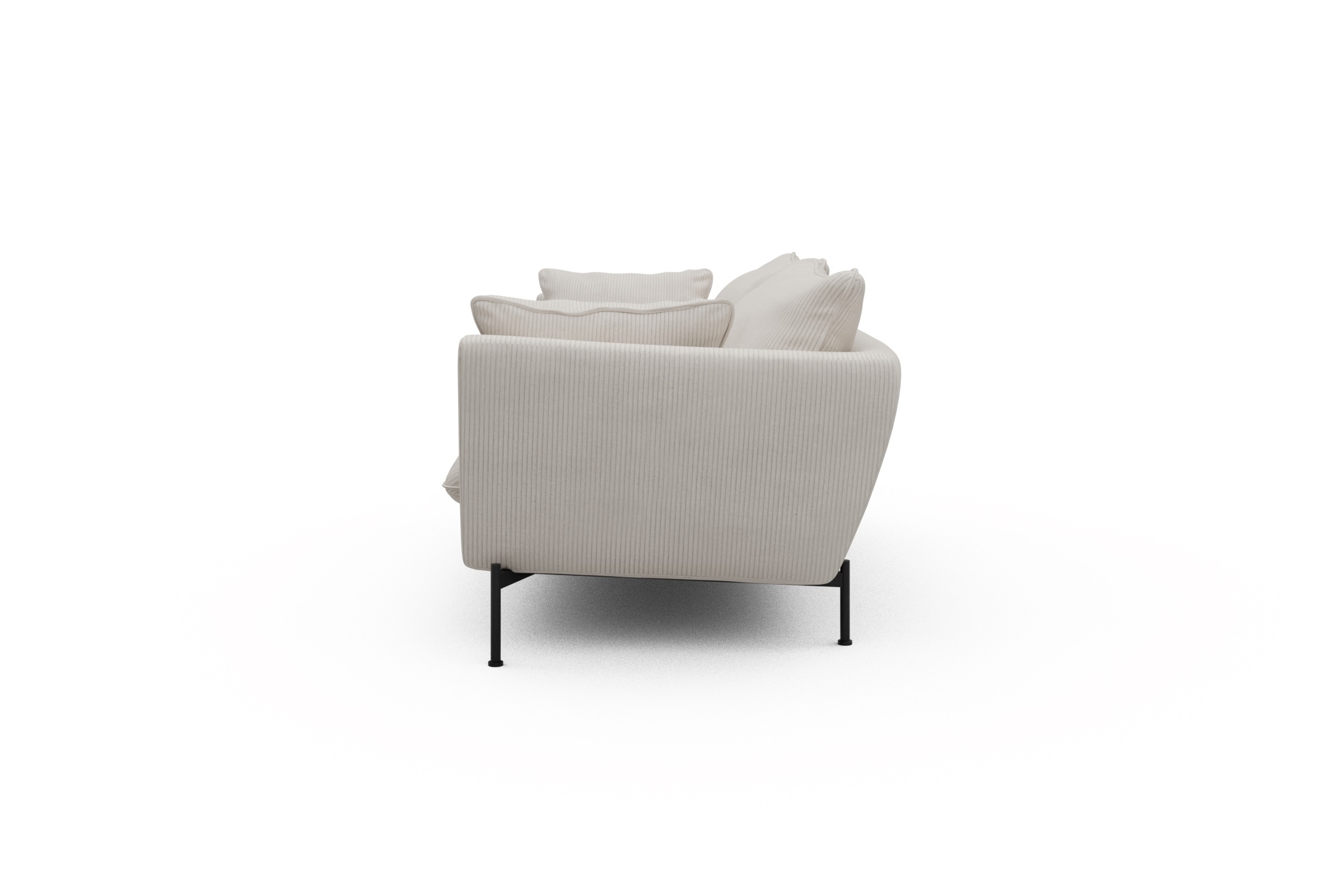 Sofa Anton PREMIUM 2-Sitzer Corduroy-Ivory
